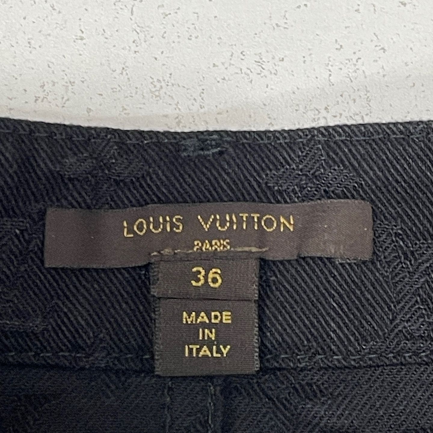 Louis Vuitton Louis Vuitton Monogram Jacquard Skirt Size 36 Size 25" / US 0 / IT 36 - 3 Thumbnail