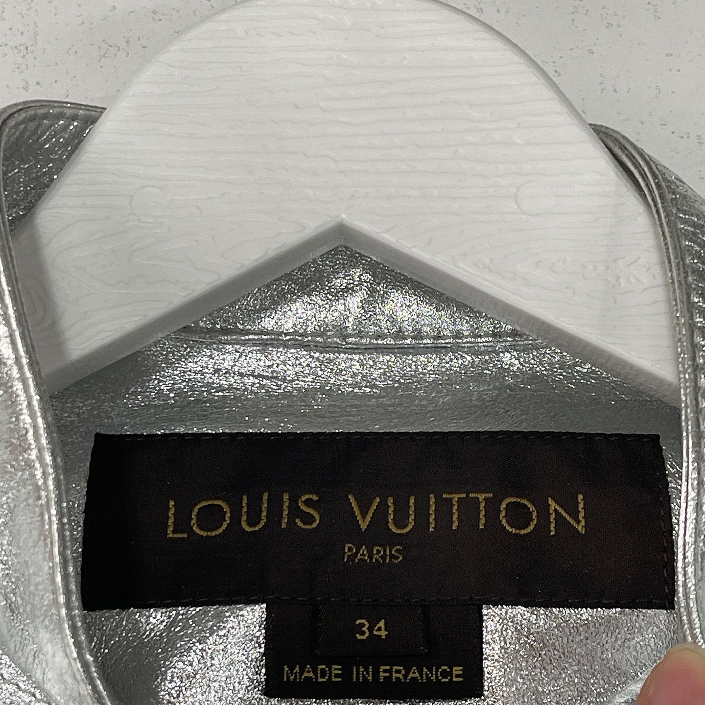 Louis Vuitton Louis Vuitton Metallic Quilted Jacket Size 34 Size XS / US 0-2 / IT 36-38 - 3 Thumbnail