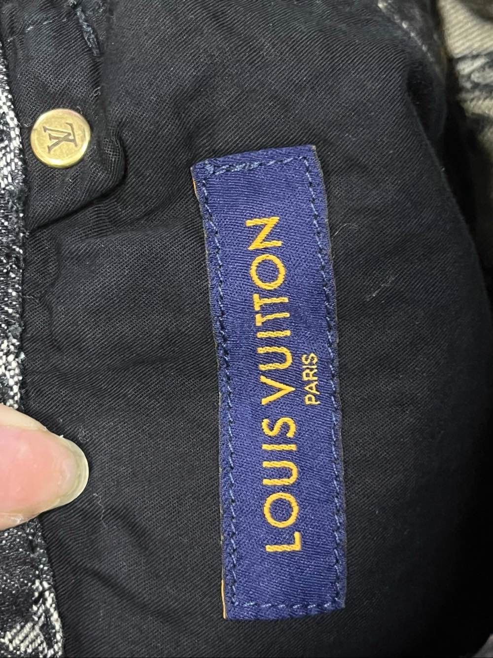 Louis Vuitton Louis Vuitton Monogram Denim Jeans Size 28 Size US 28 / EU 44 - 3 Thumbnail