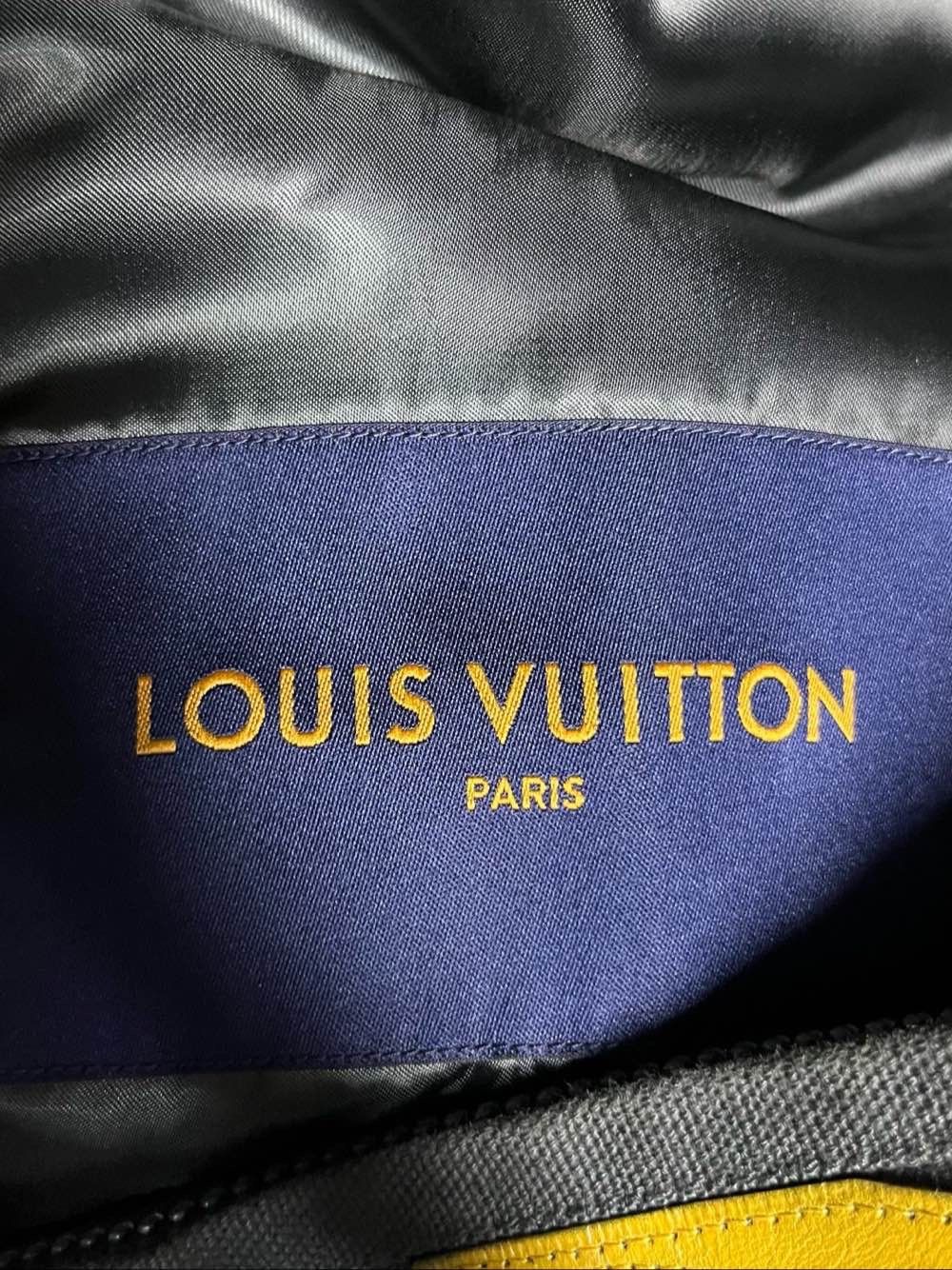 Louis Vuitton Louis Vuitton Split Varsity Leather Jacket Size 54 Size US L / EU 52-54 / 3 - 3 Thumbnail