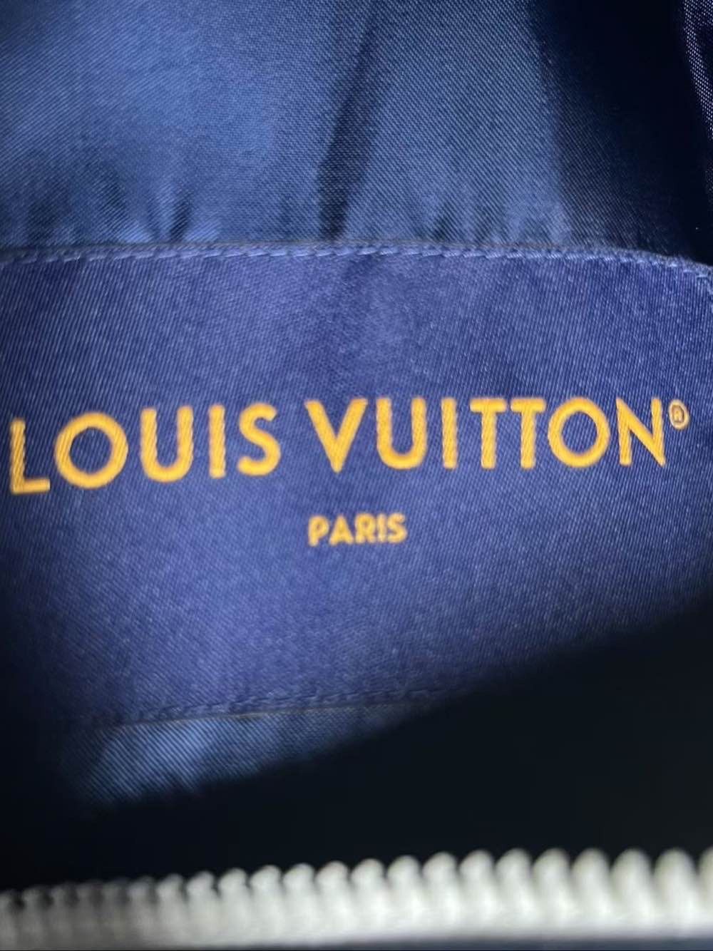 Louis Vuitton Louis Vuitton Logo Wool Blend Bomber Jacket Size 54 Size US L / EU 52-54 / 3 - 3 Thumbnail