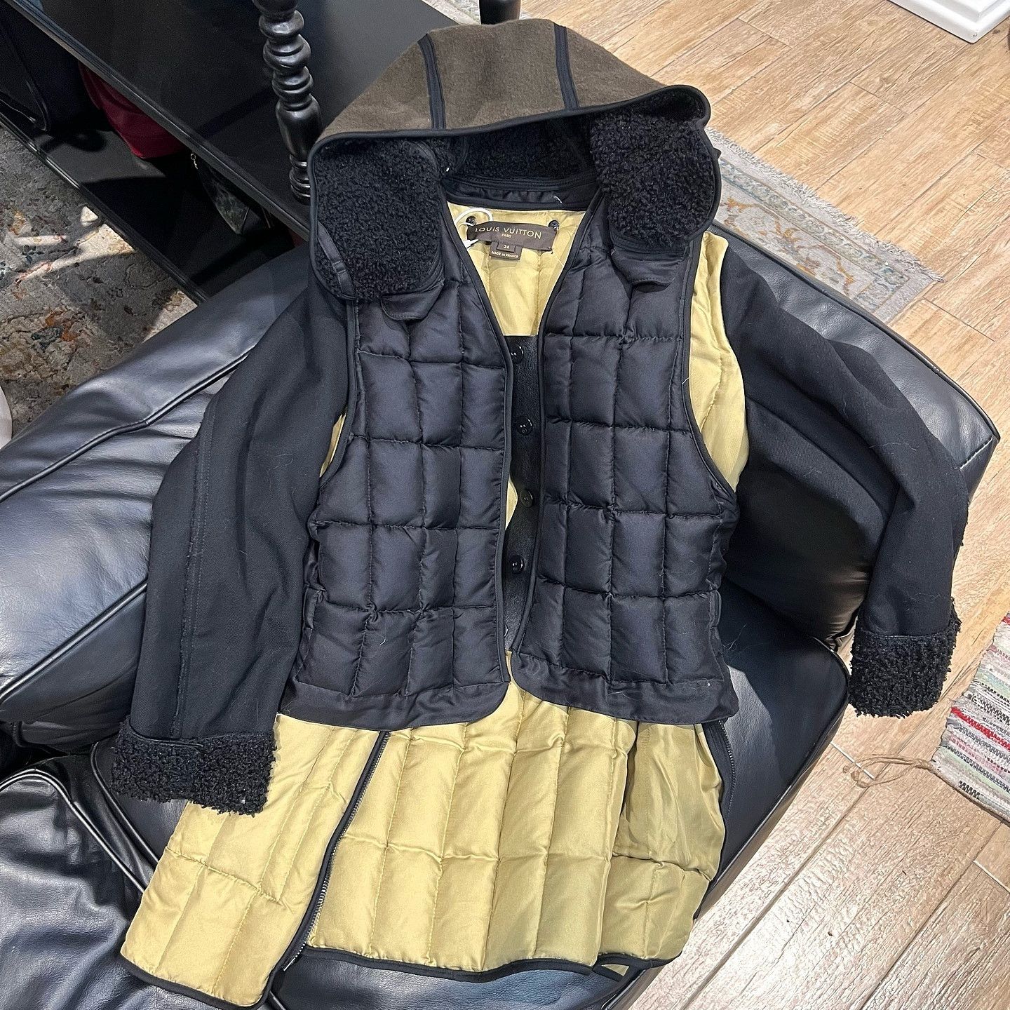 Louis Vuitton Louis Vuitton Colorblock Quilted Jacket Size 34 Size XS / US 0-2 / IT 36-38 - 5 Thumbnail