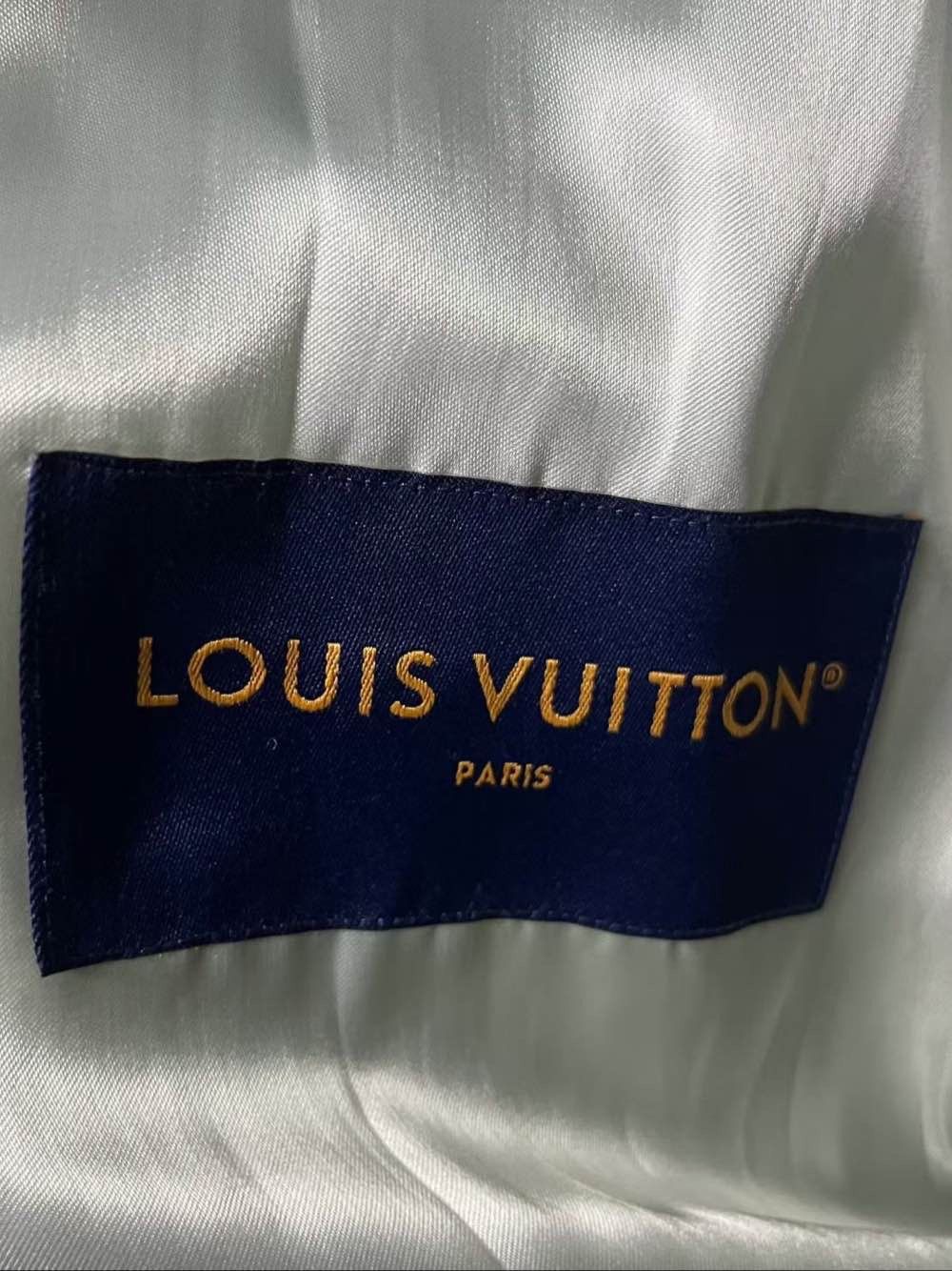Louis Vuitton Louis Vuitton Craggy Patch Varsity Bomber Jacket Size 52 Size US L / EU 52-54 / 3 - 3 Thumbnail