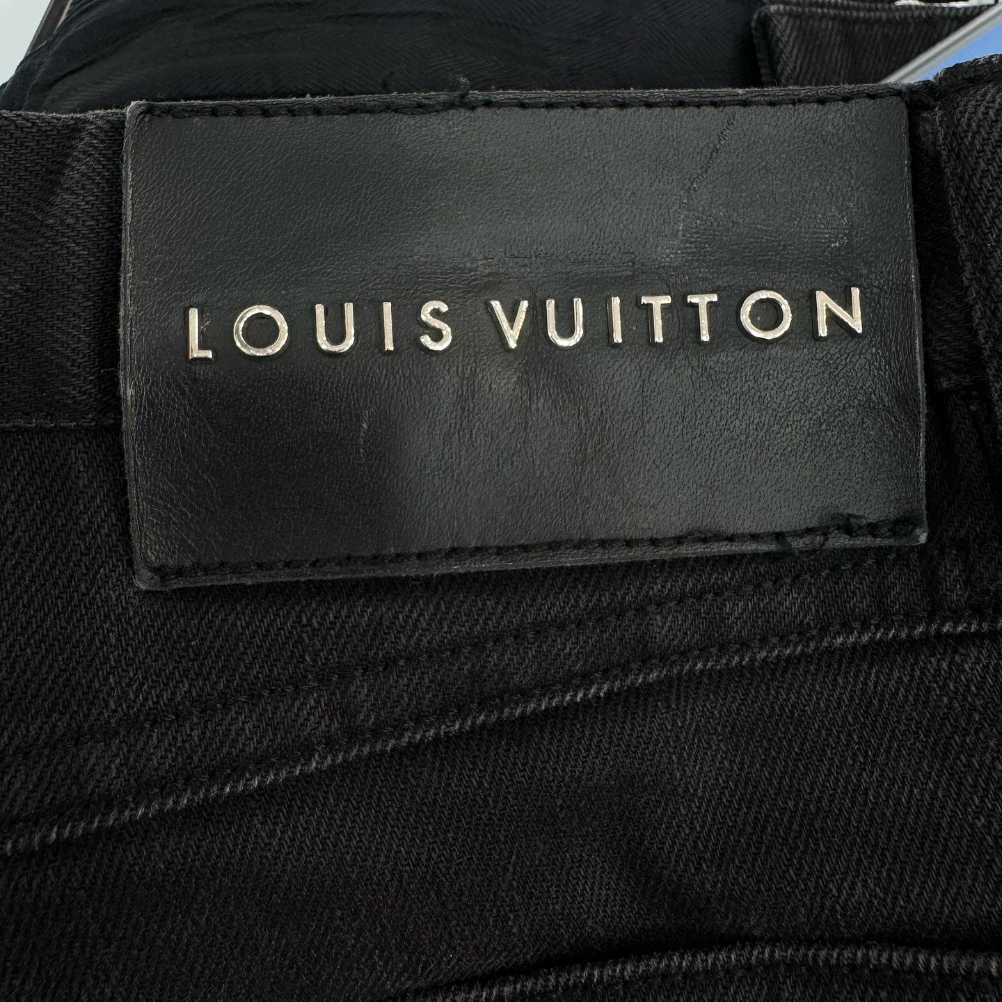 Louis Vuitton Louis Vuitton Black Denim Jeans Size 30 Size US 40 / EU 56 - 5 Thumbnail