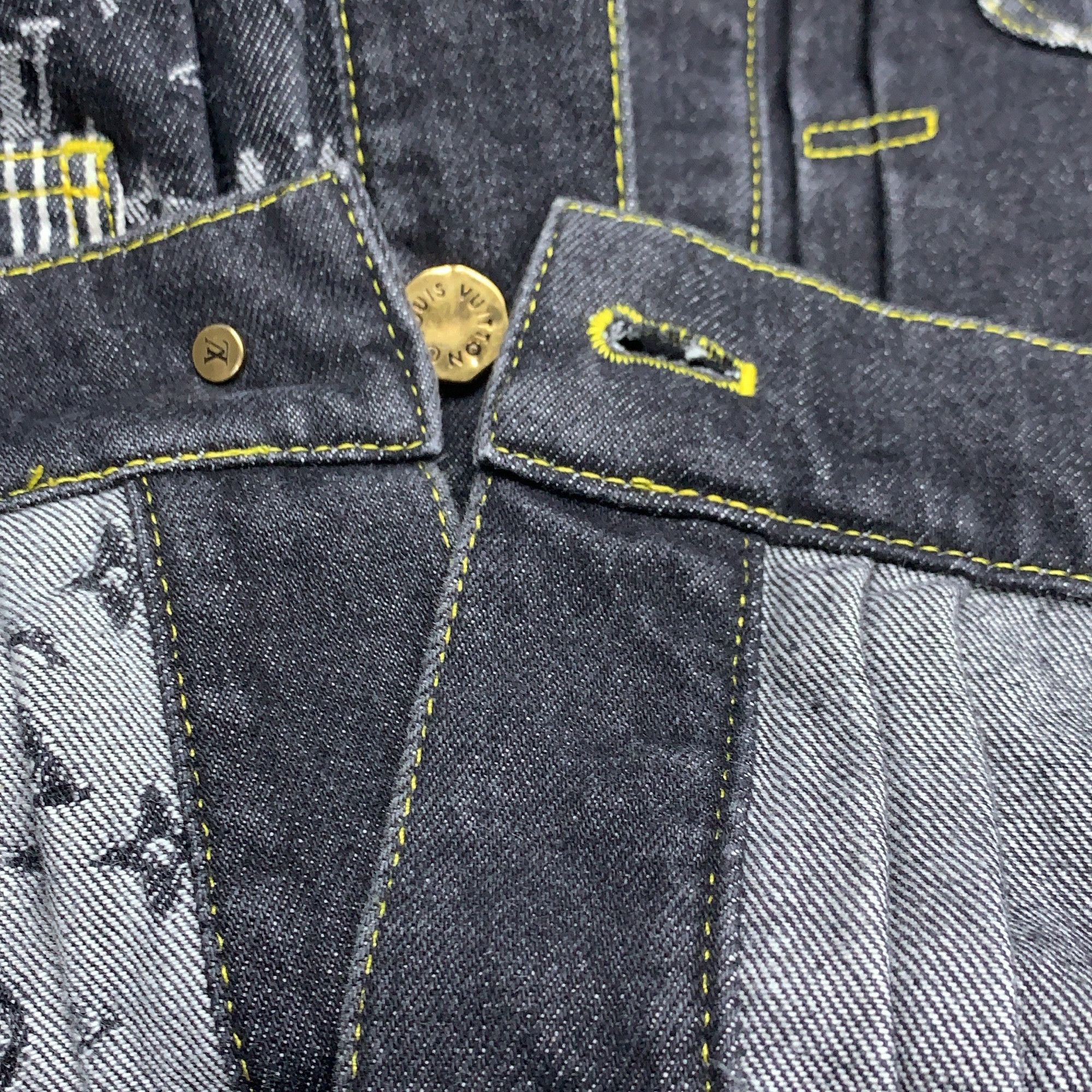 Louis Vuitton Louis Vuitton Monogram Patchwork Denim Jacket Size 48 Size US M / EU 48-50 / 2 - 7 Thumbnail