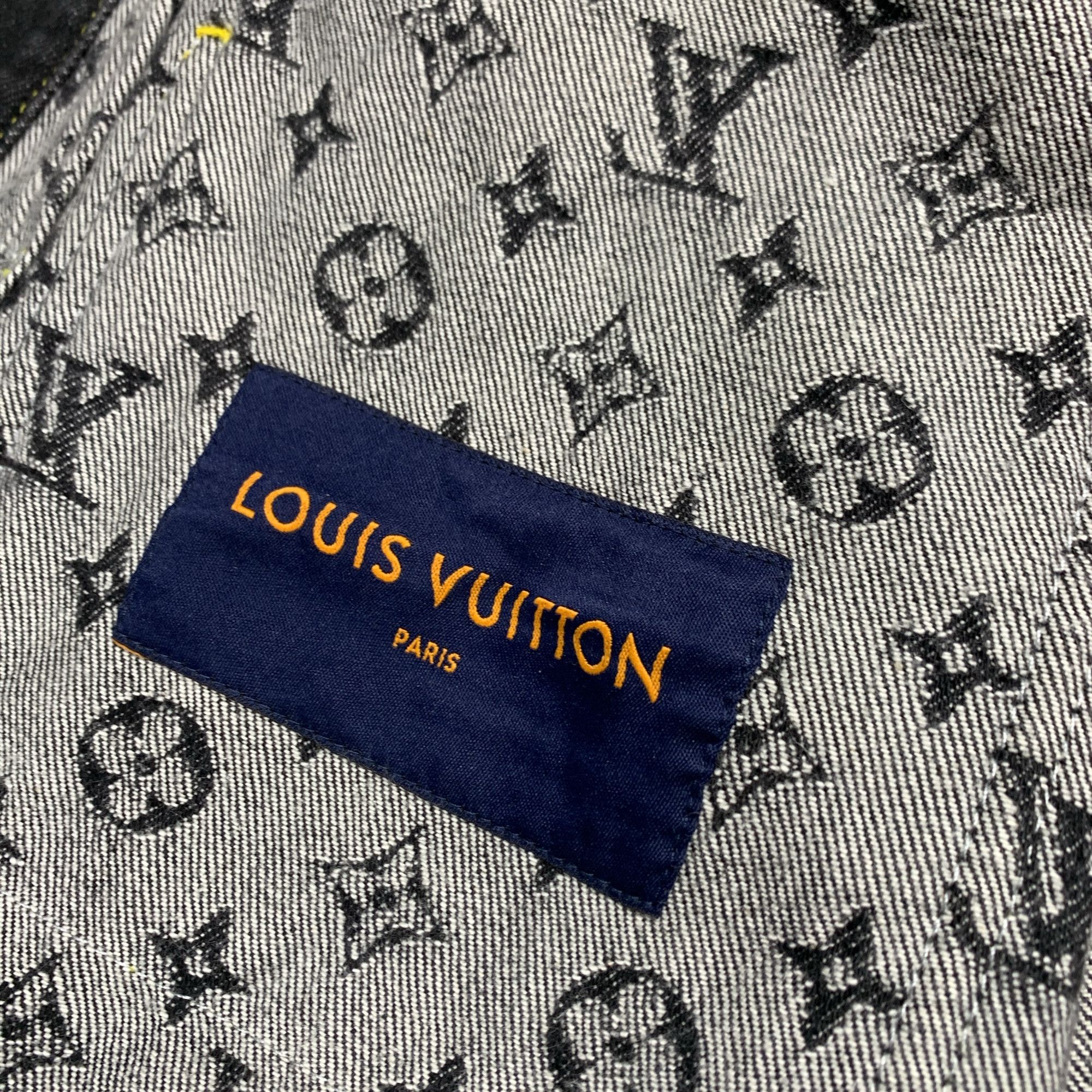 Louis Vuitton Louis Vuitton Monogram Patchwork Denim Jacket Size 48 Size US M / EU 48-50 / 2 - 3 Thumbnail