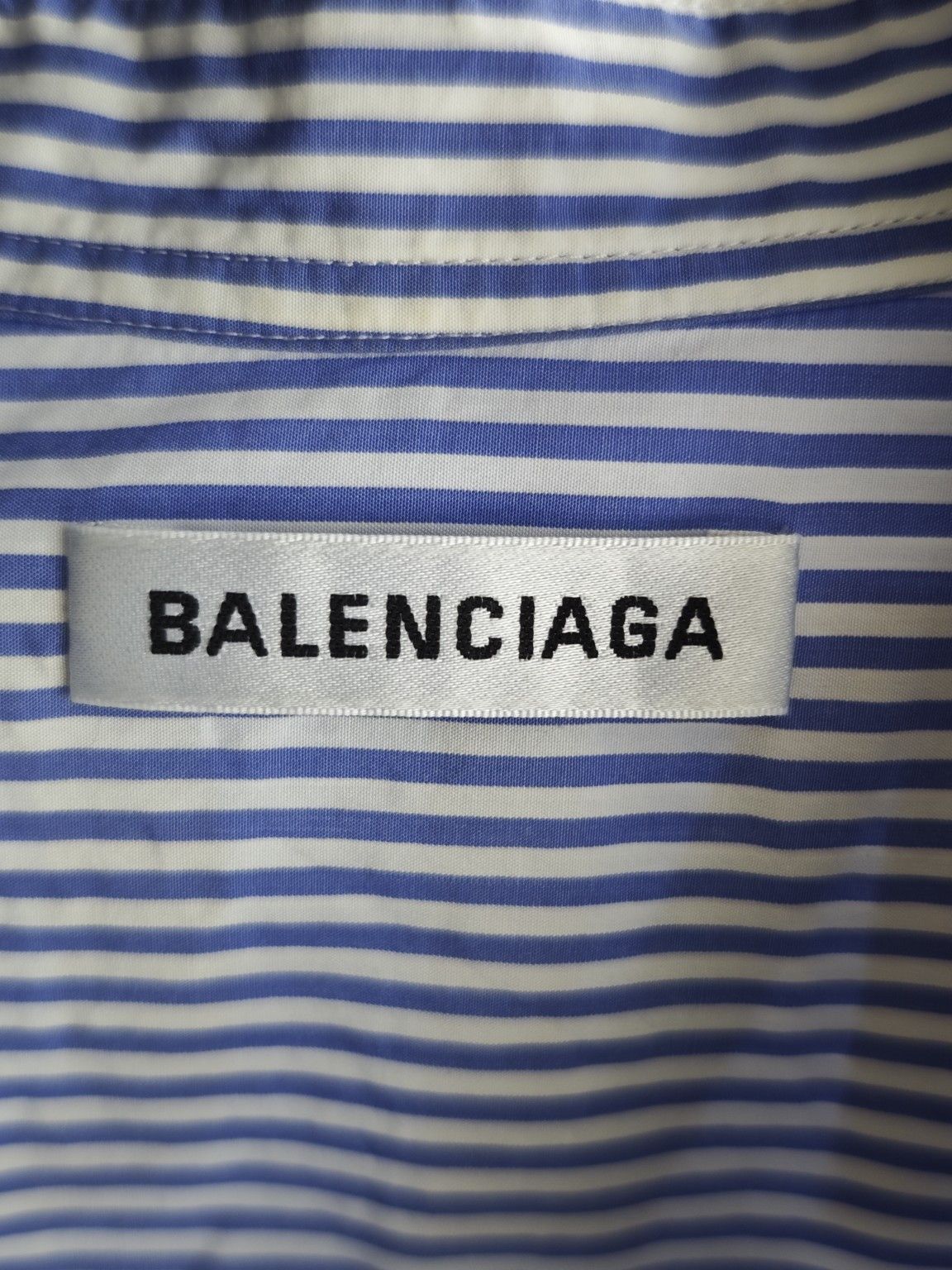 Balenciaga Balenciaga Striped Button Up Shirt Size 34 Size XS / US 0-2 / IT 36-38 - 3 Thumbnail