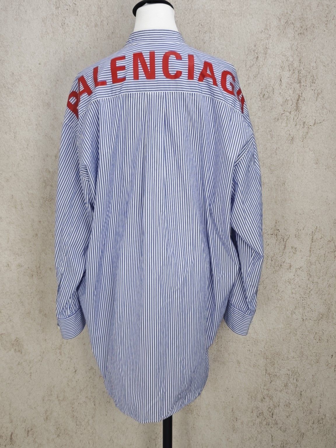 Balenciaga Balenciaga Striped Button Up Shirt Size 34 Size XS / US 0-2 / IT 36-38 - 2 Thumbnail