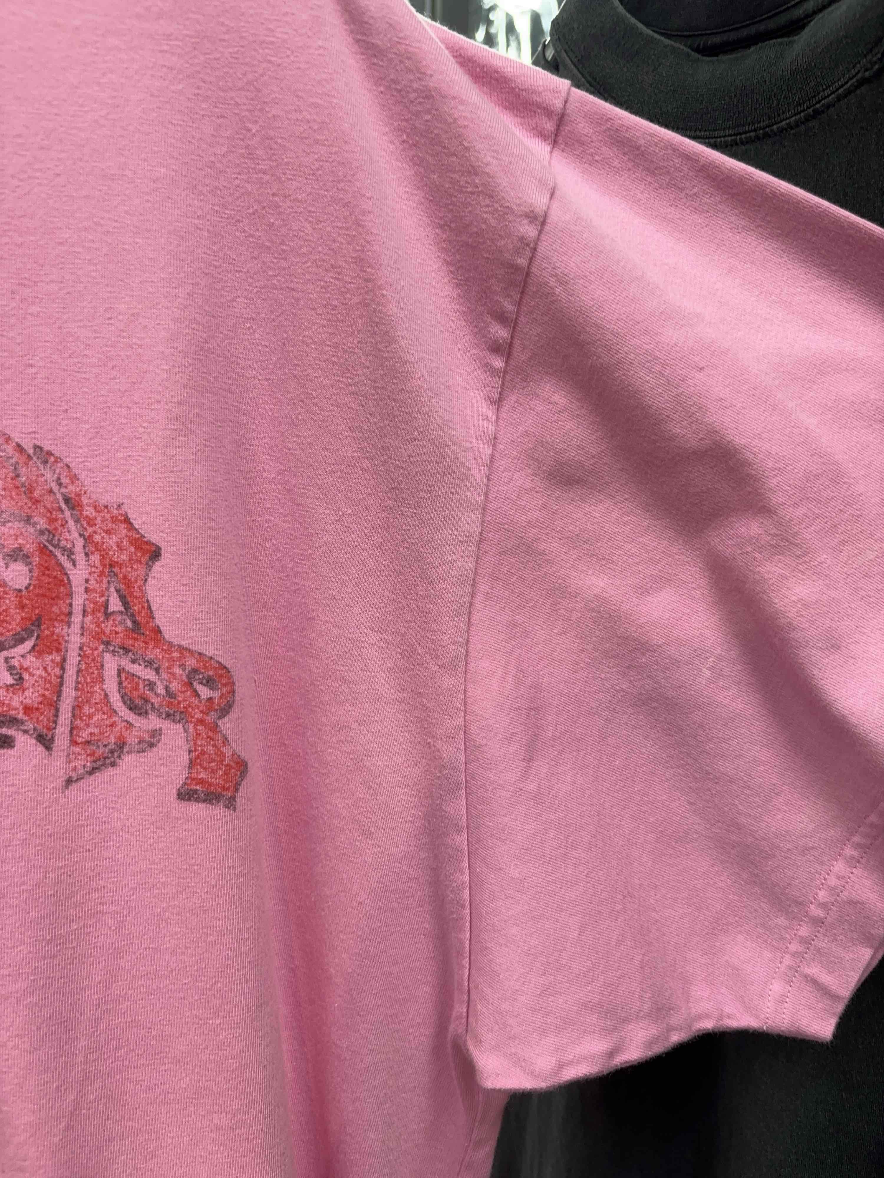 Balenciaga Balenciaga Graphic Print T-Shirt Pink Size 2 Size US M / EU 48-50 / 2 - 9 Thumbnail