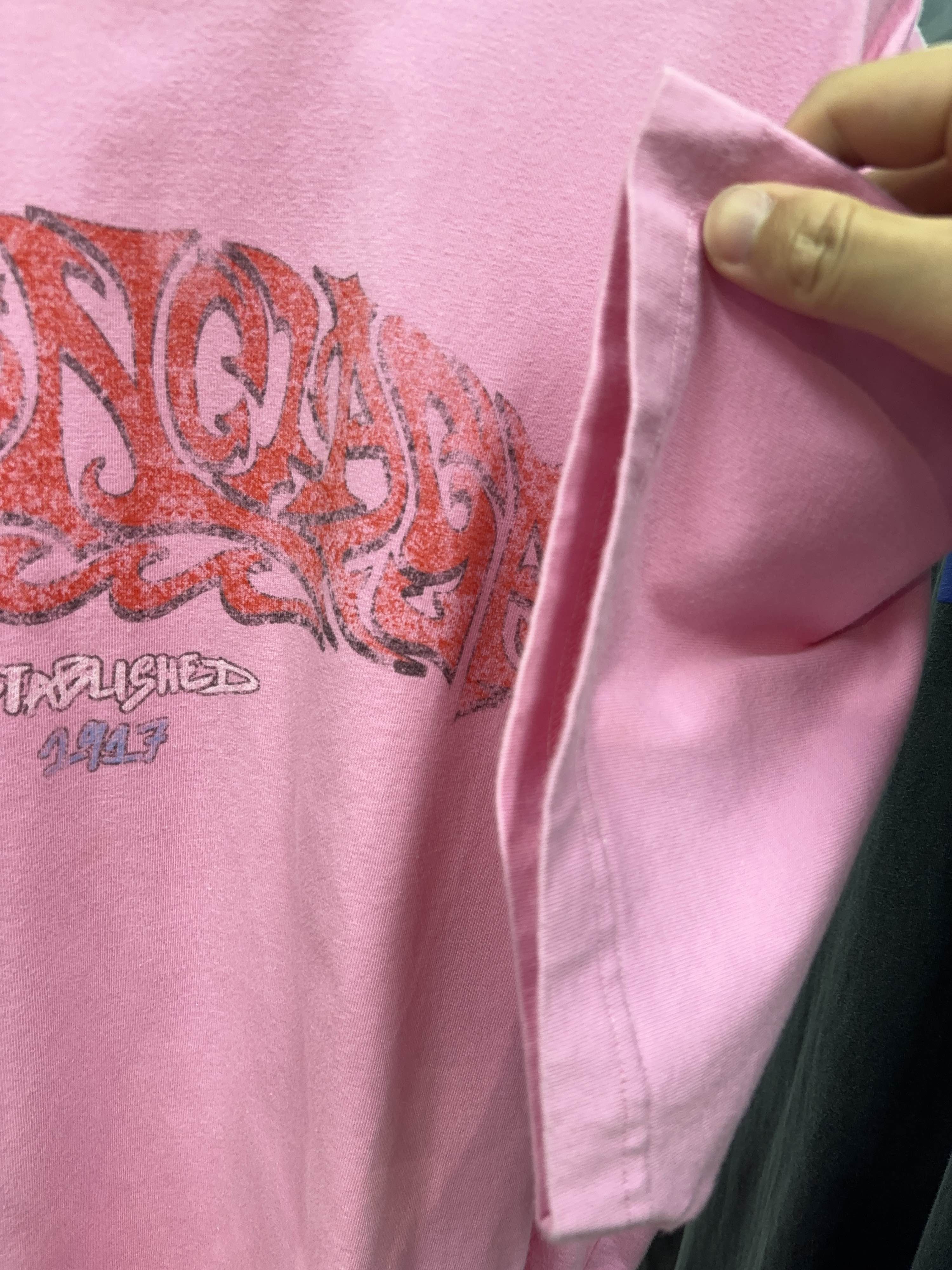 Balenciaga Balenciaga Graphic Print T-Shirt Pink Size 2 Size US M / EU 48-50 / 2 - 10 Thumbnail