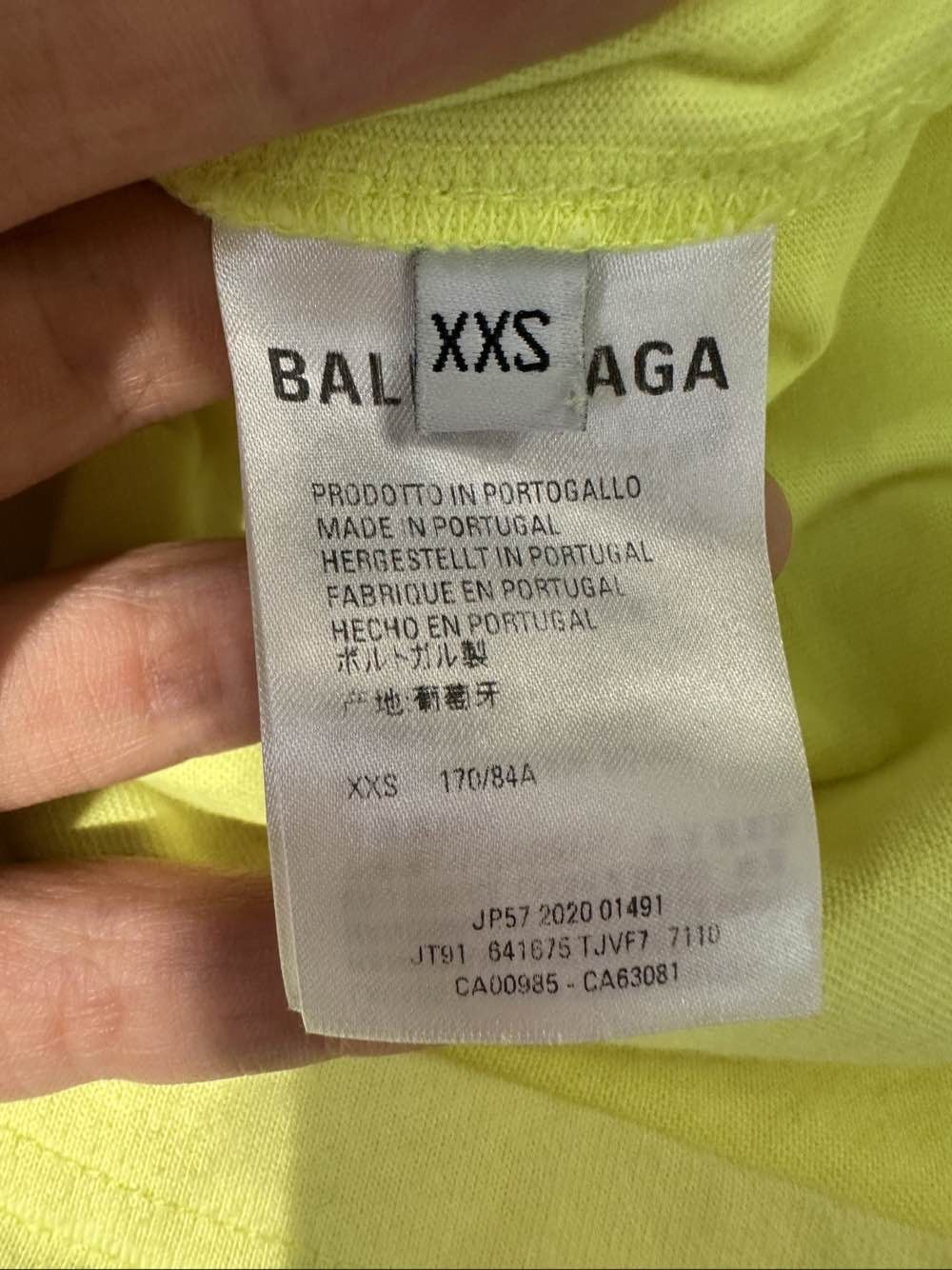 Balenciaga Balenciaga Wave Logo T-Shirt Size XXS Size US XXS / EU 40 - 4 Thumbnail