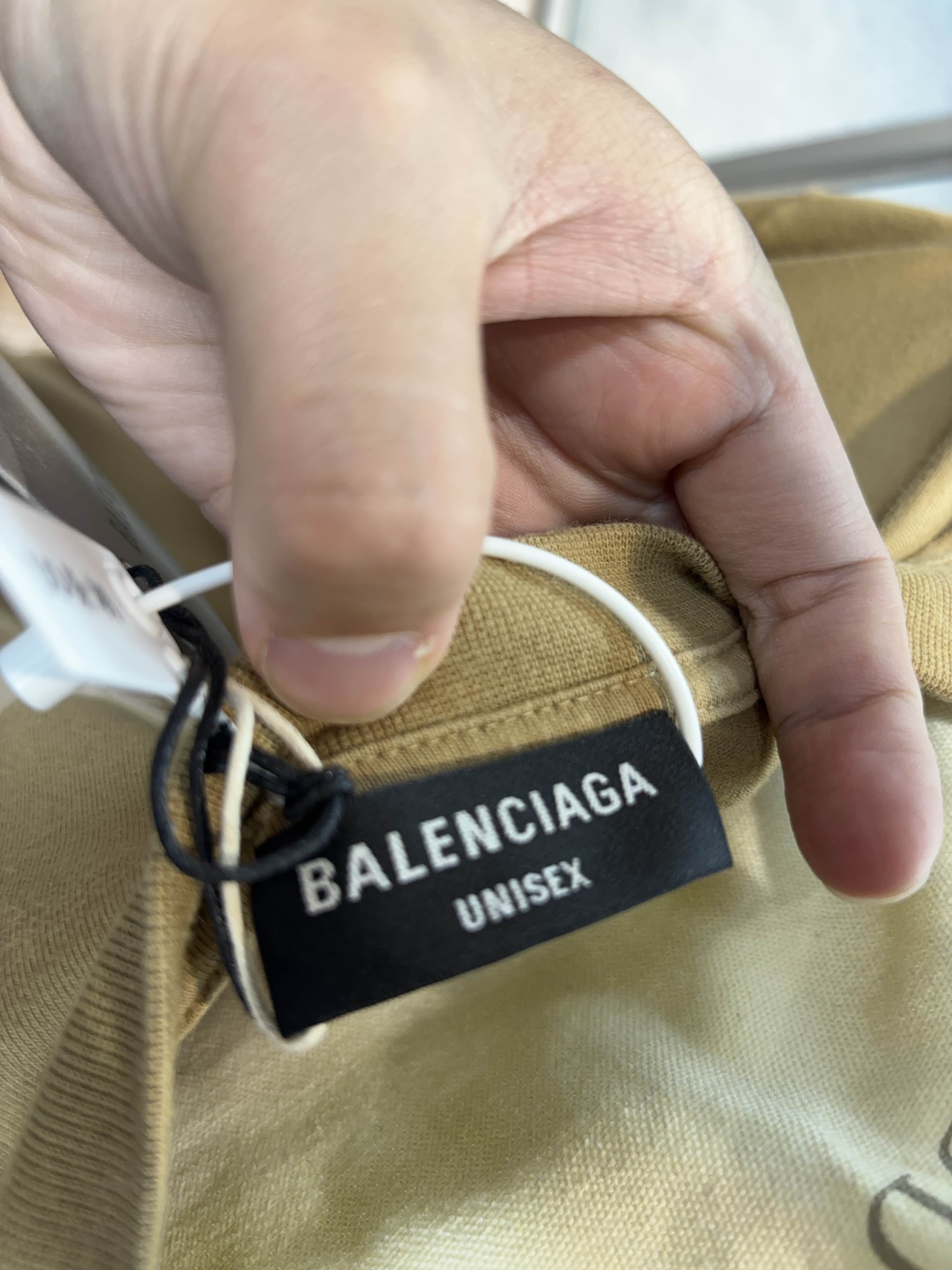 Balenciaga Balenciaga Logo Print T-Shirt Size M Size US M / EU 48-50 / 2 - 3 Thumbnail