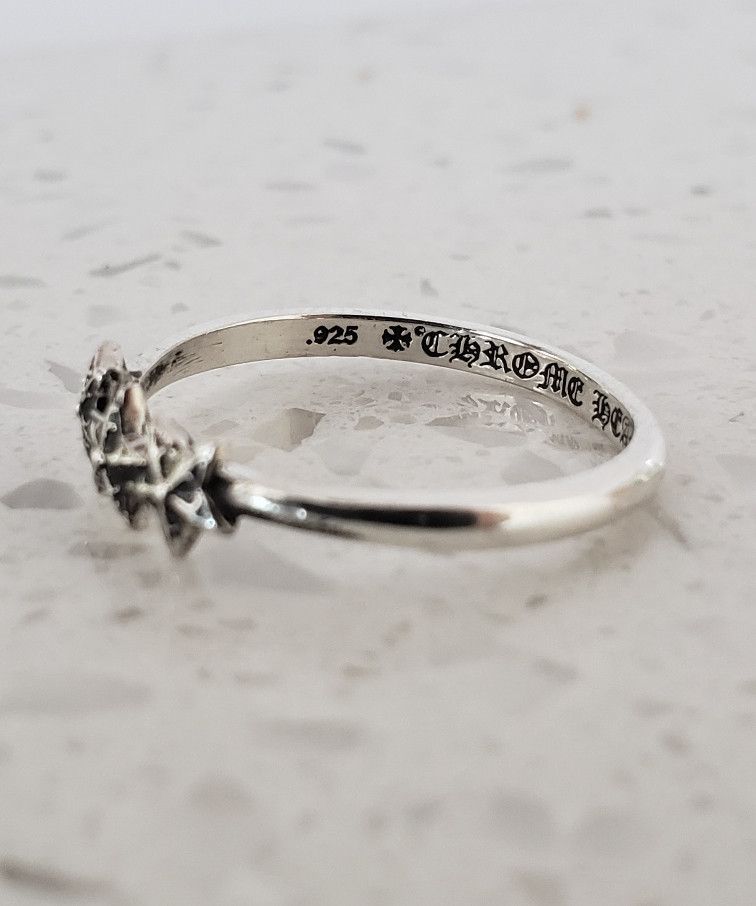 Chrome Hearts Triple Star Bubblegum Ring Size 6.5 | Grailed