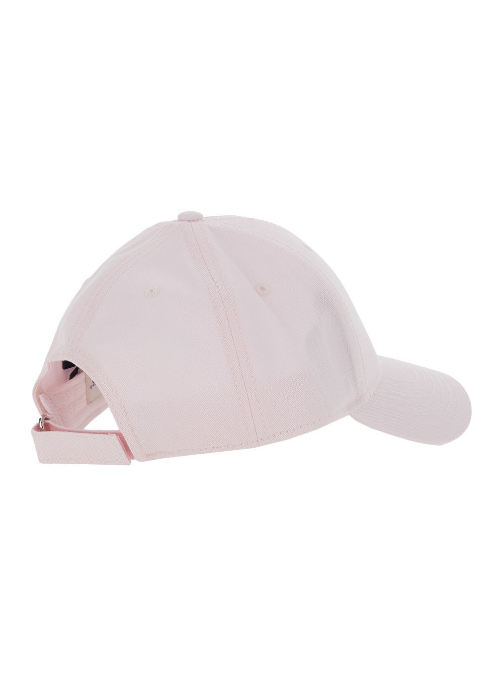 Moncler Women's Pink Cotton 'Cap' Baseball Hat with Front Logo Patch Size ONE SIZE - 2 Thumbnail