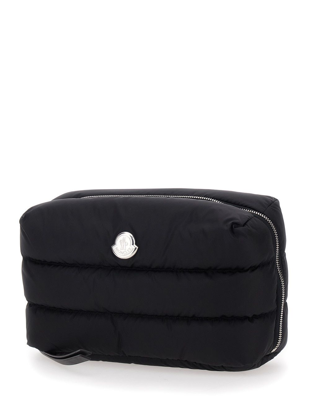 Moncler 'Caradoc' Black Clutch with Logo Patch on the Front in Tech Fabric for Men Size ONE SIZE - 2 Thumbnail