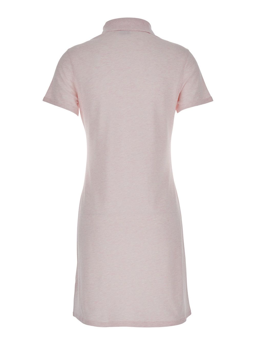 Burberry Pink Dress with Polo Collar and Front Logo in Cotton for Women Size L / US 10 / IT 46 - 2 Thumbnail