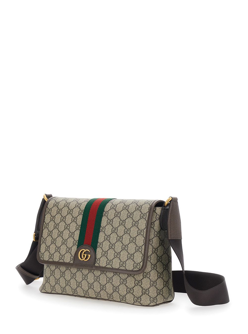 Gucci Beige Crossbody bag "OPHIDIA" with GG Canvas Tech Fabric for Men Size ONE SIZE - 2 Thumbnail