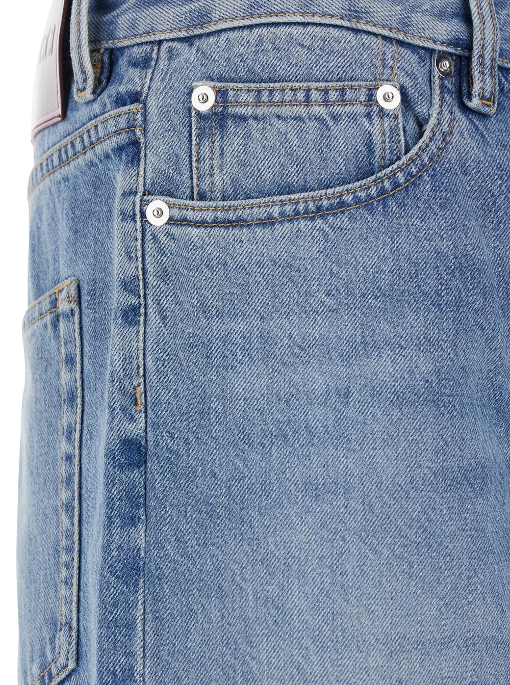 Gucci Light Blue Jeans with Bleach Effect in Denim for Men Size US 32 / EU 48 - 3 Thumbnail
