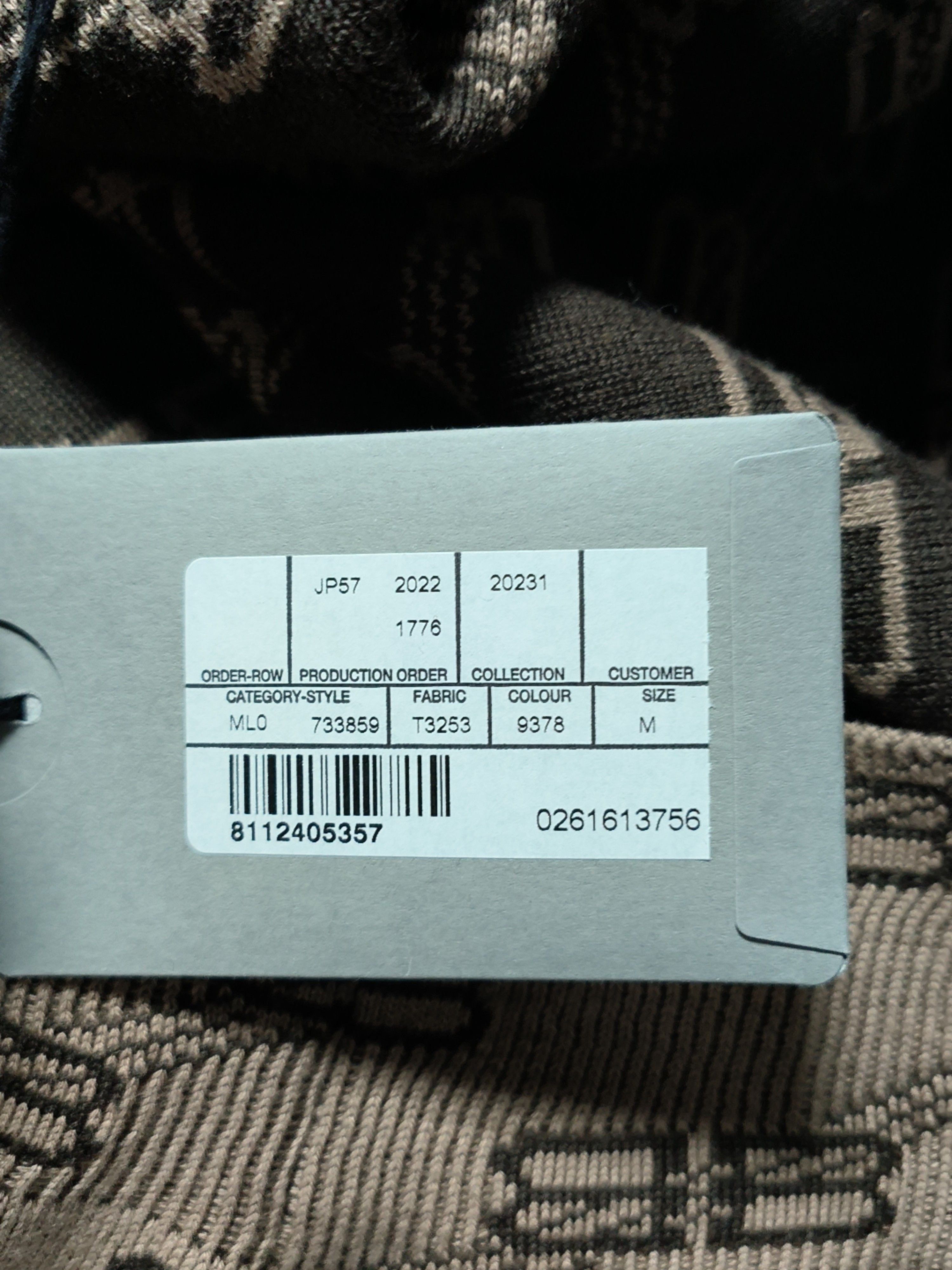 Balenciaga Balenciaga All-over Logo Sweater Size M Size US M / EU 48-50 / 2 - 5 Thumbnail