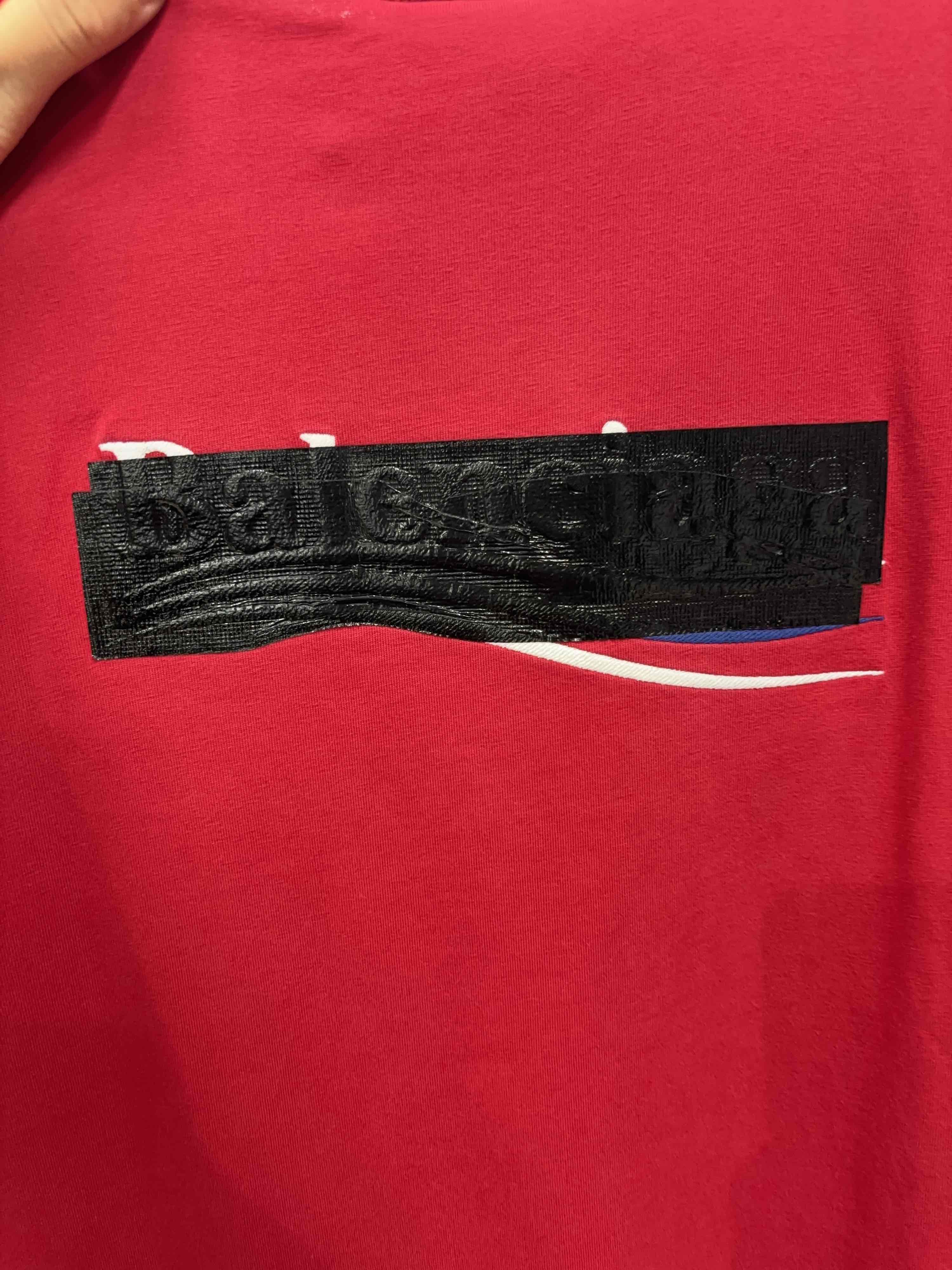 Balenciaga Balenciaga Logo Print T-Shirt Size S Size US S / EU 44-46 / 1 - 7 Thumbnail