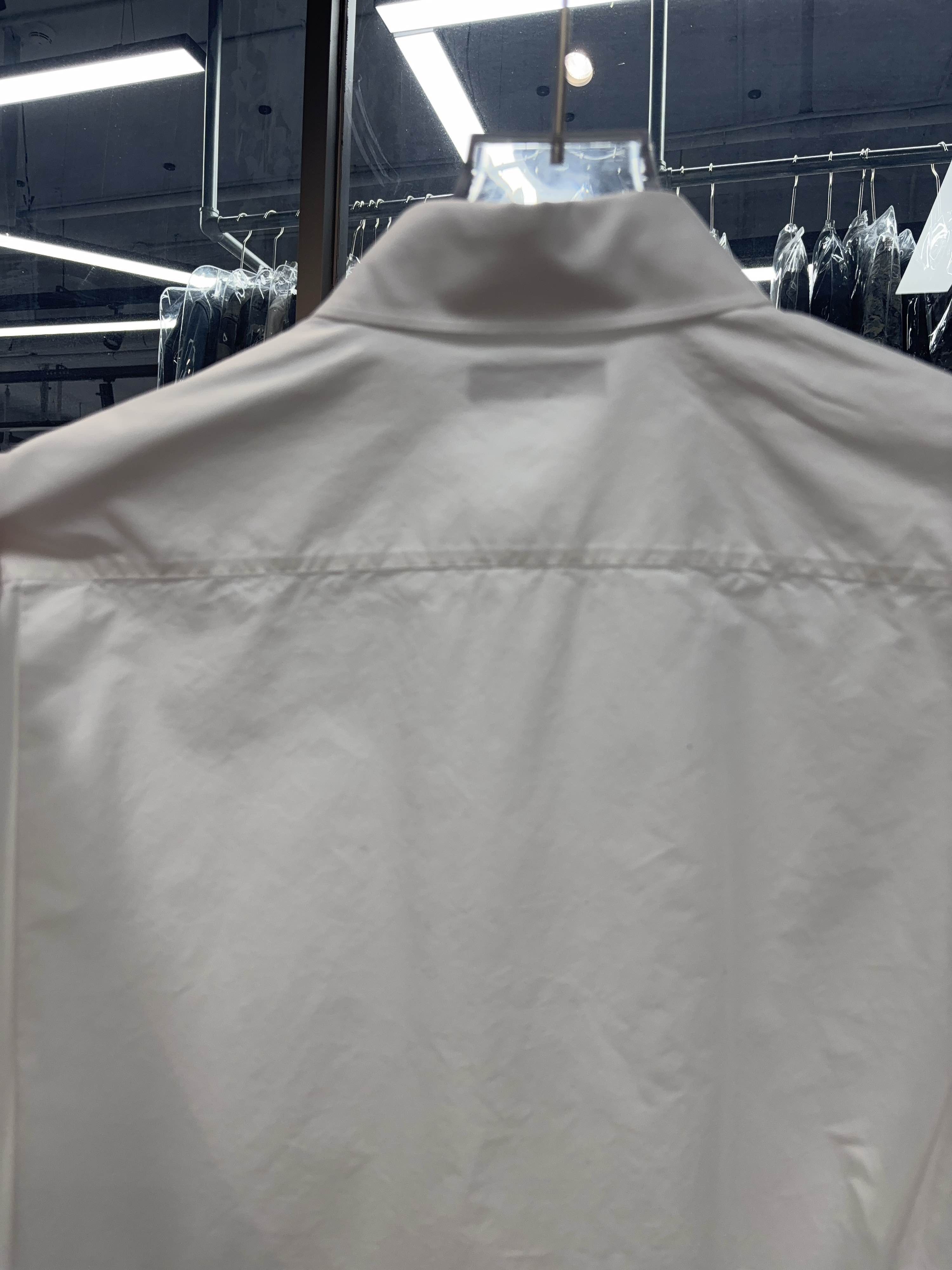 Balenciaga Balenciaga Logo Embroidered Poplin Shirt White Size S Size US S / EU 44-46 / 1 - 10 Thumbnail