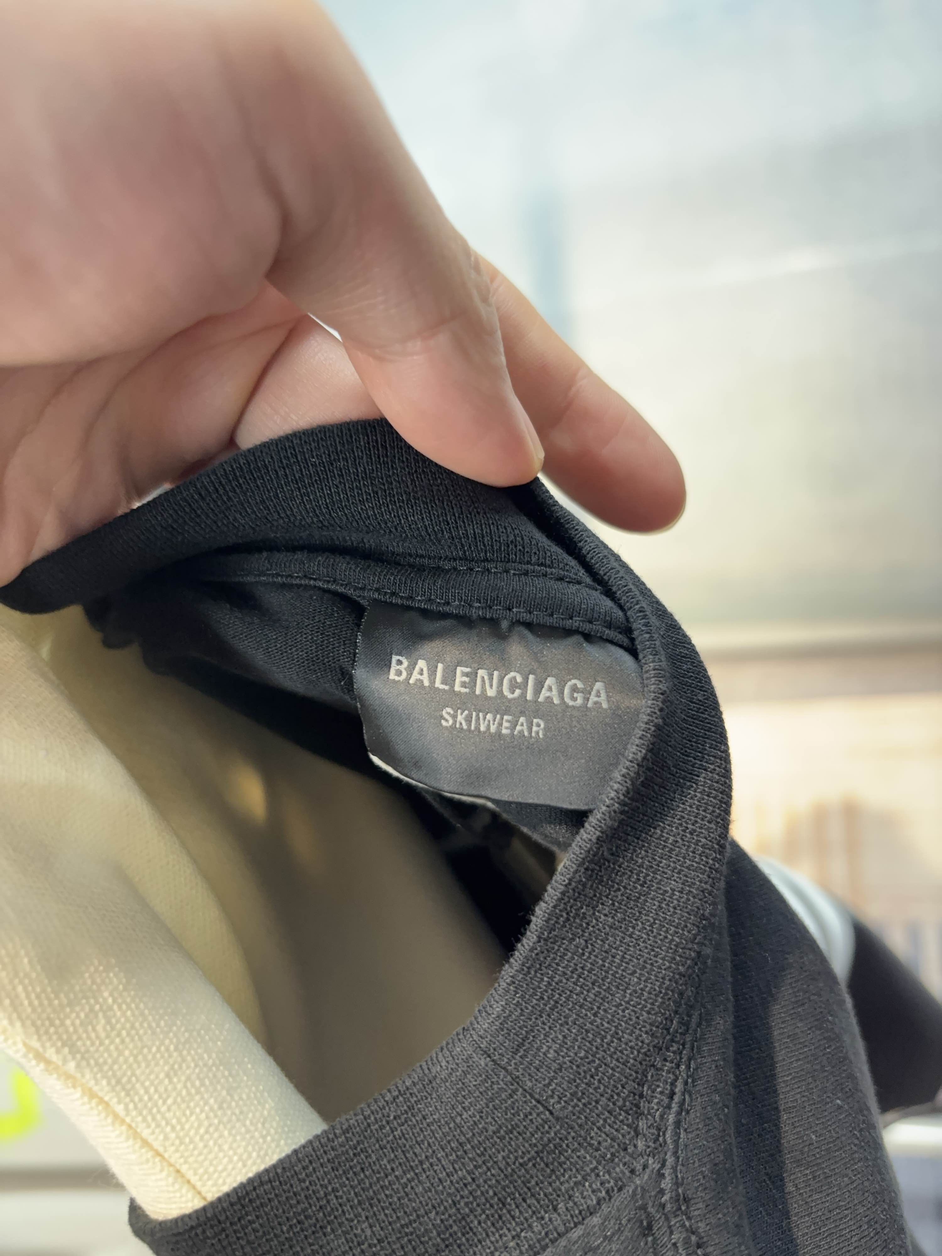 Balenciaga Balenciaga Skiwear Logo T-Shirt XS Size US XS / EU 42 / 0 - 3 Thumbnail