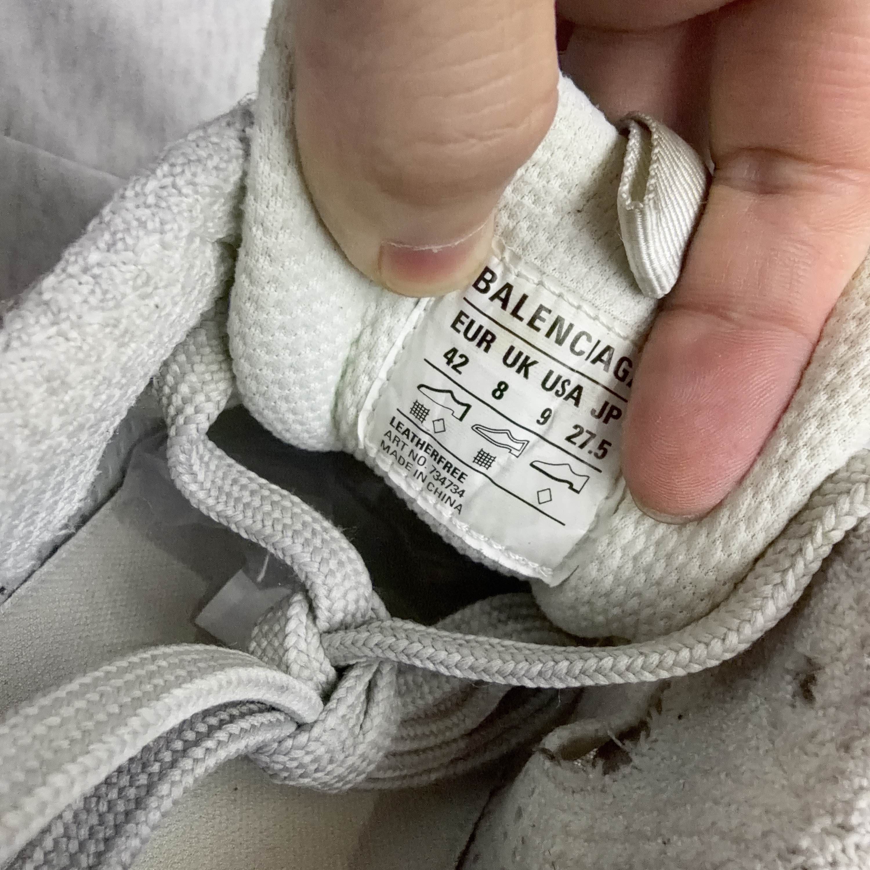 Balenciaga Balenciaga Beige 3XL Sneakers Size US 9 / EU 42 Size US 9 / EU 42 - 5 Thumbnail