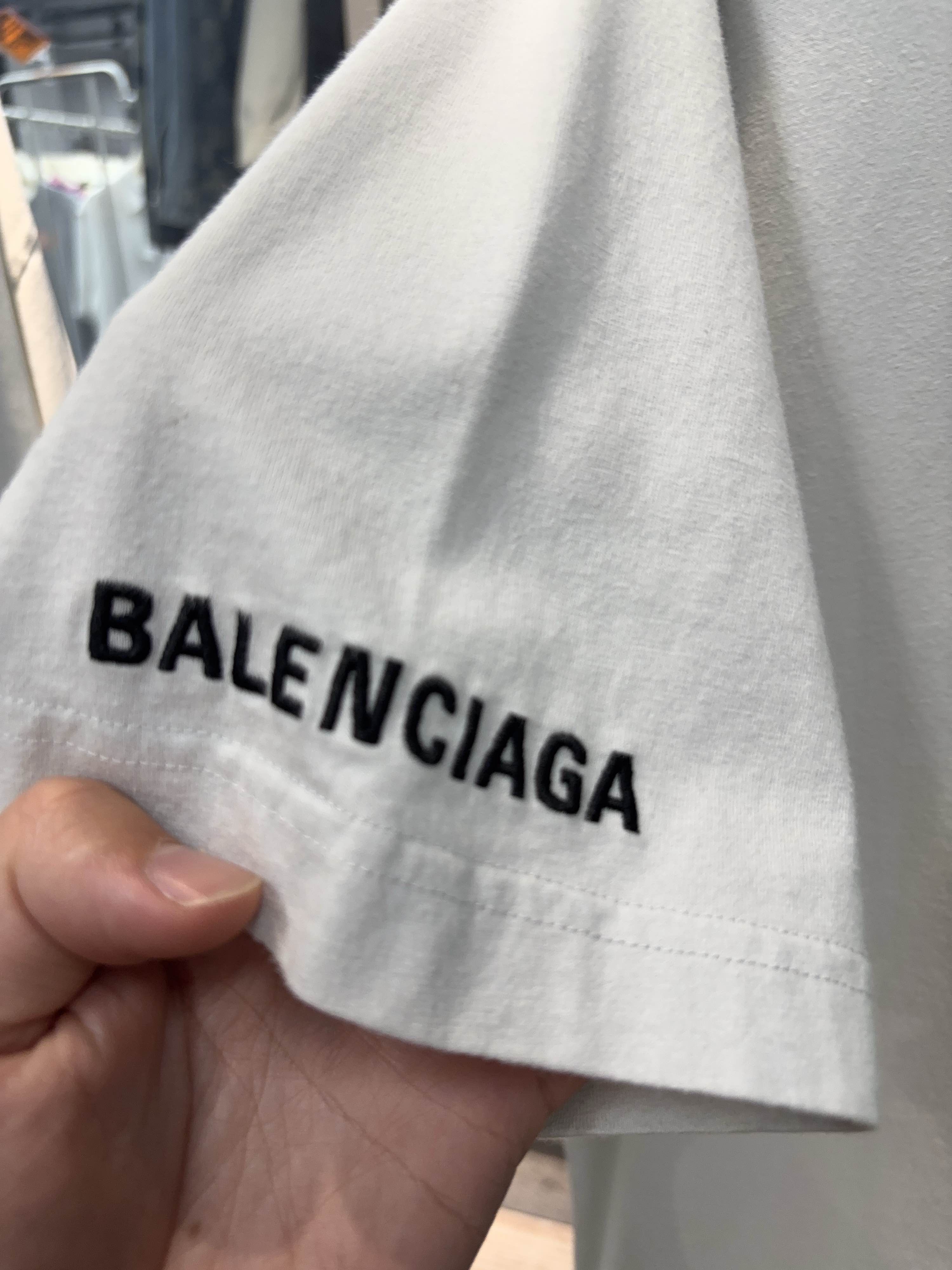 Balenciaga Balenciaga Alien Print T-Shirt US M Size US M / EU 48-50 / 2 - 6 Thumbnail