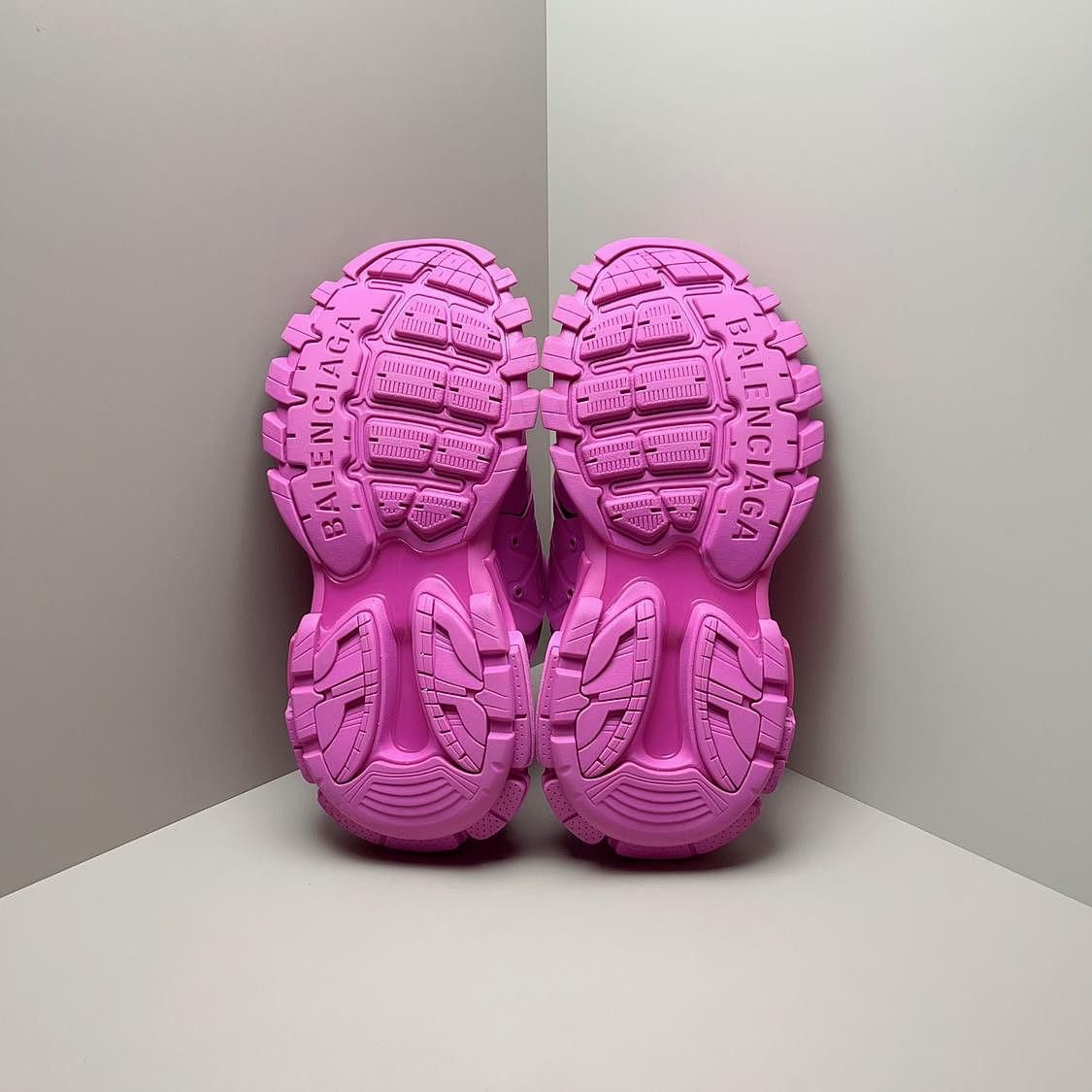 Balenciaga Balenciaga Pink Track Mules Size 37 Size US 7 / IT 37 - 4 Thumbnail