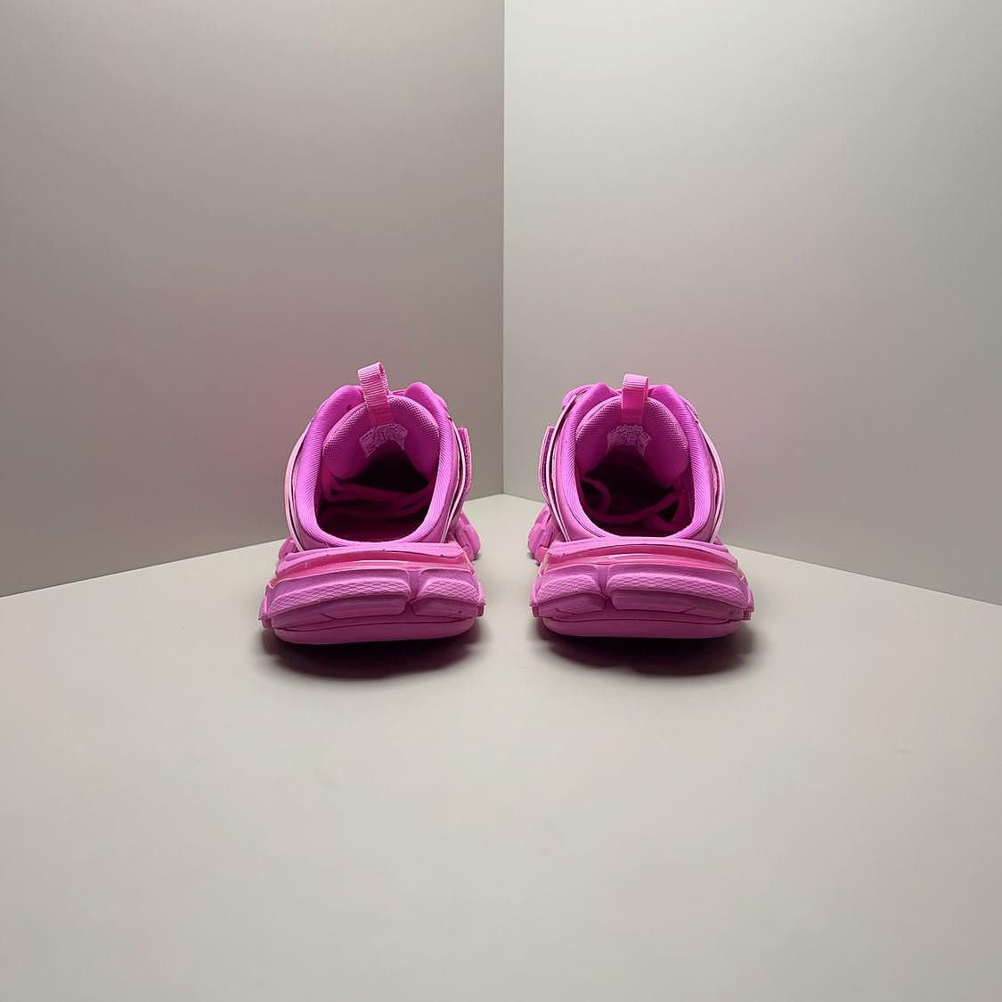 Balenciaga Balenciaga Pink Track Mules Size 37 Size US 7 / IT 37 - 3 Thumbnail