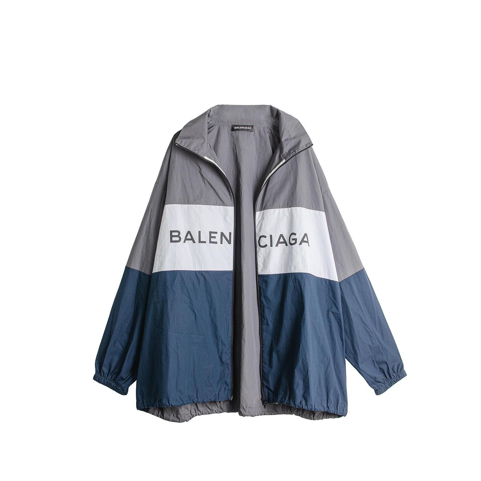 Balenciaga Balenciaga Logo Zip-Up Jacket Size S Size US S / EU 44-46 / 1 - 5 Thumbnail