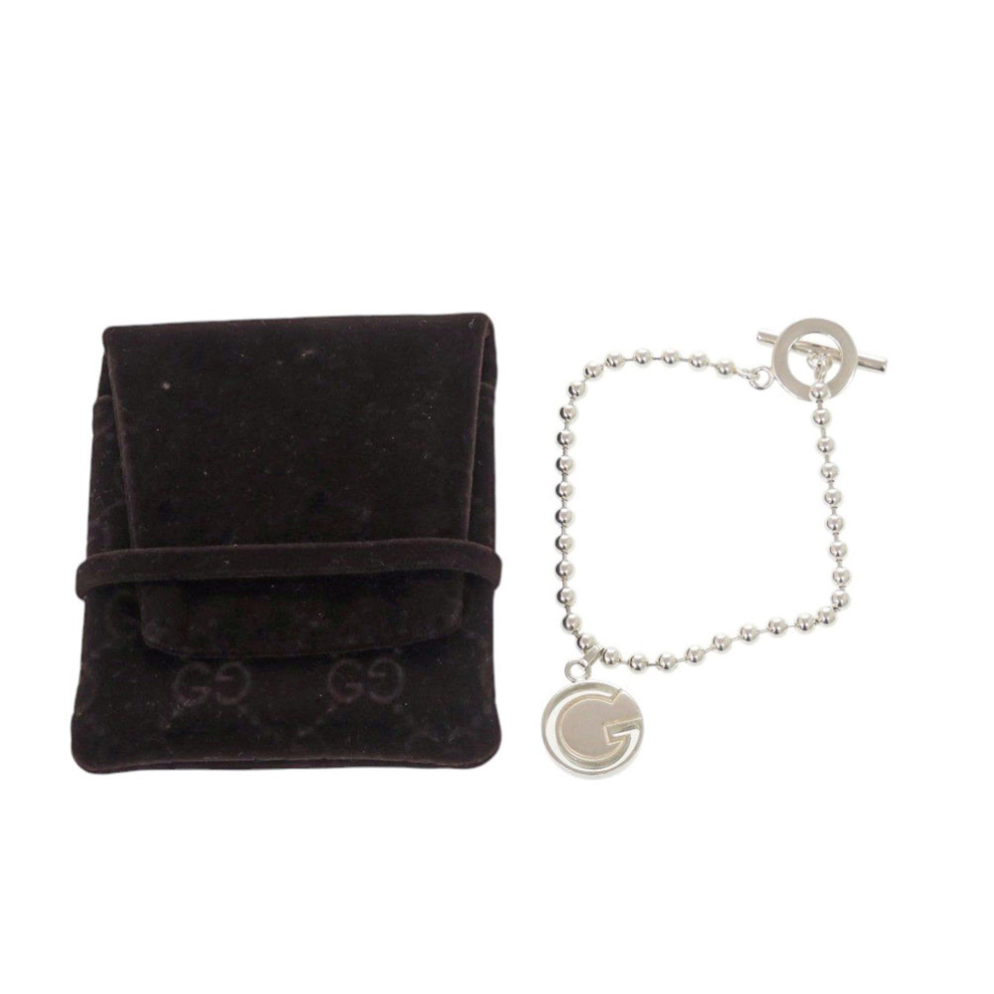 Gucci Gucci G Charm Ball Chain Bracelet, Sterling Silver 925, 0715GUCCI Size ONE SIZE - 2 Thumbnail