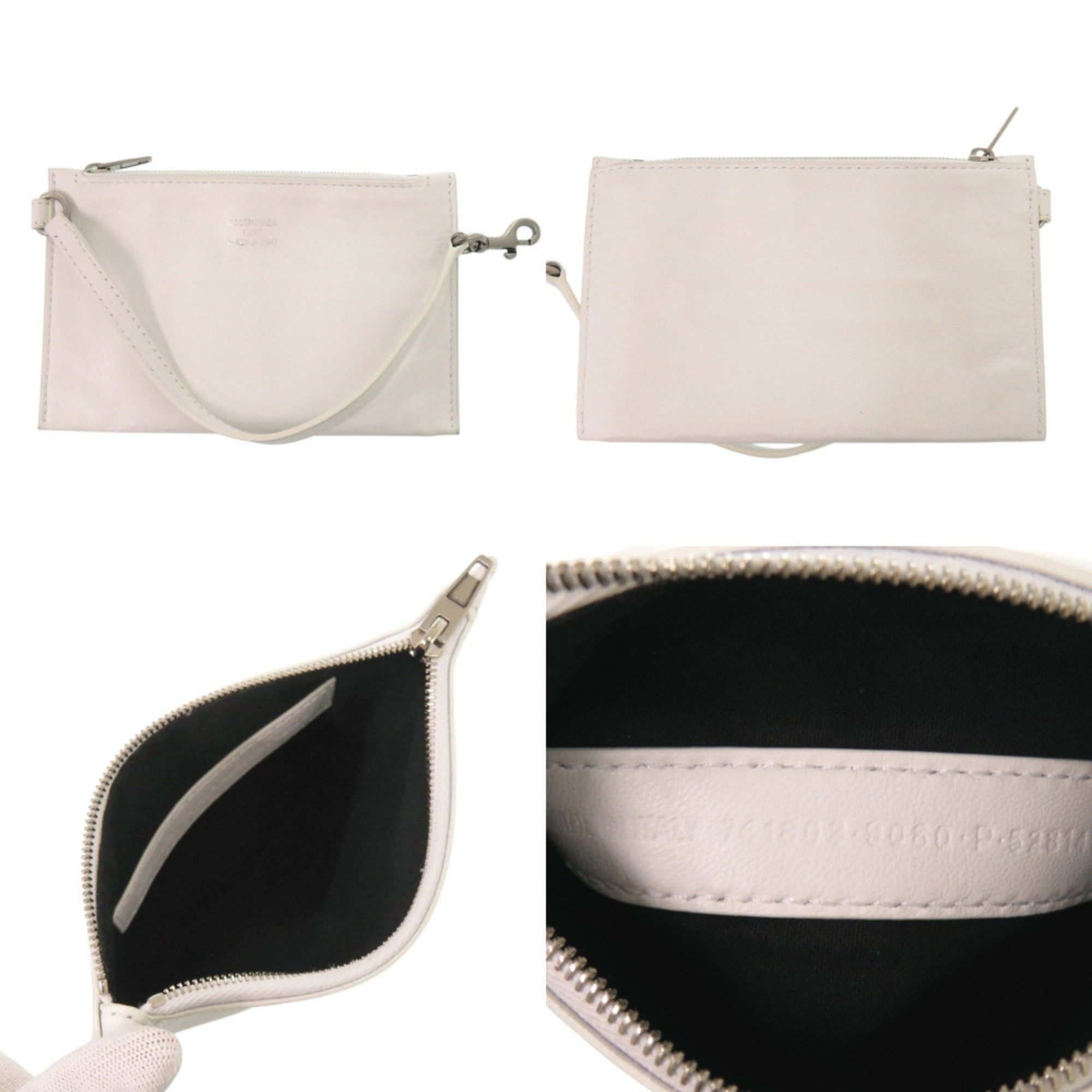 Balenciaga Balenciaga Duty Free 741603 Mesh Leather White Tote Bag 0515BALENCIAGA Size ONE SIZE - 9 Thumbnail