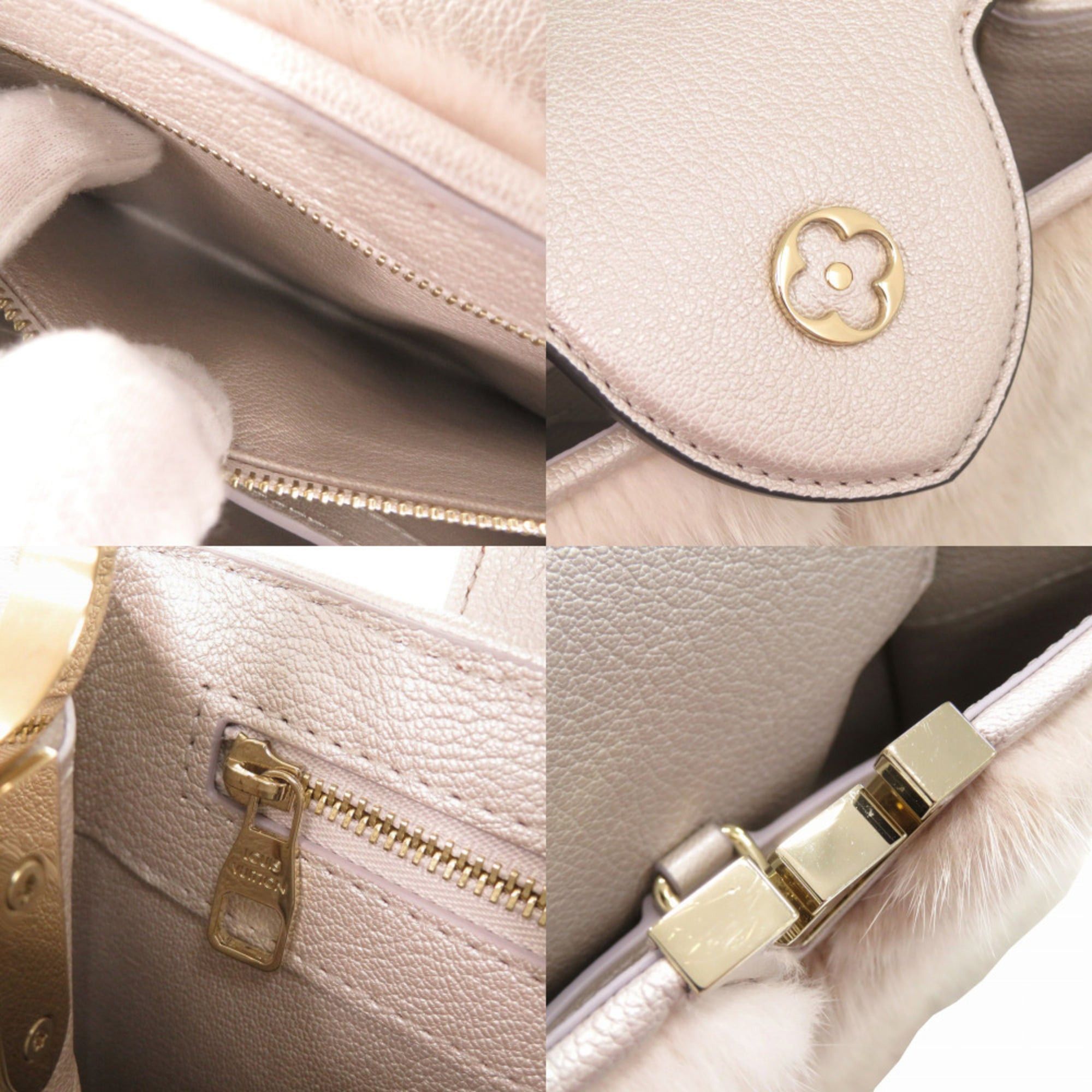 Louis Vuitton Louis Vuitton Capucines BB Mink Champagne Pink Handbag LV 1183 LOUIS VUITTON Size ONE SIZE - 9 Thumbnail