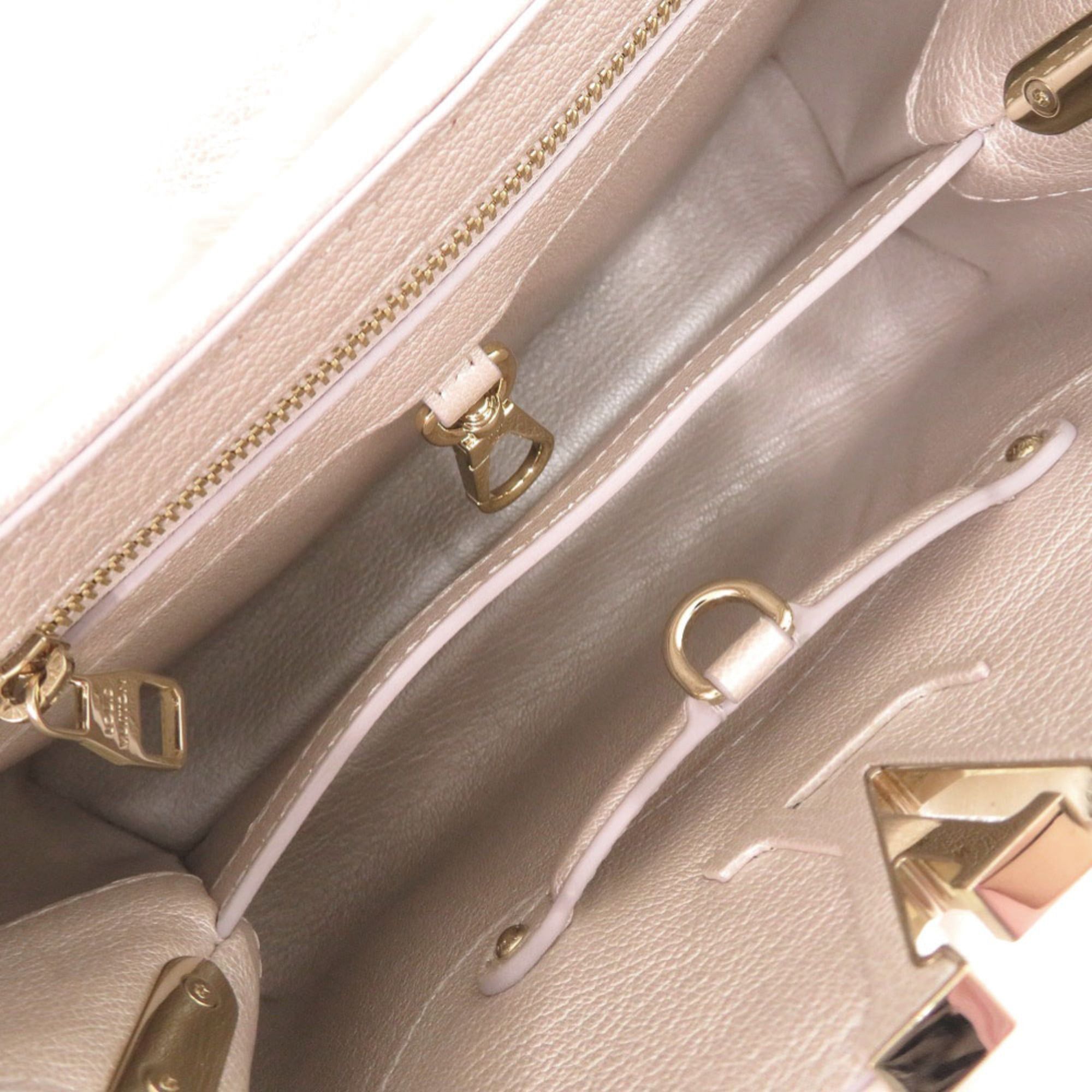 Louis Vuitton Louis Vuitton Capucines BB Mink Champagne Pink Handbag LV 1183 LOUIS VUITTON Size ONE SIZE - 7 Thumbnail