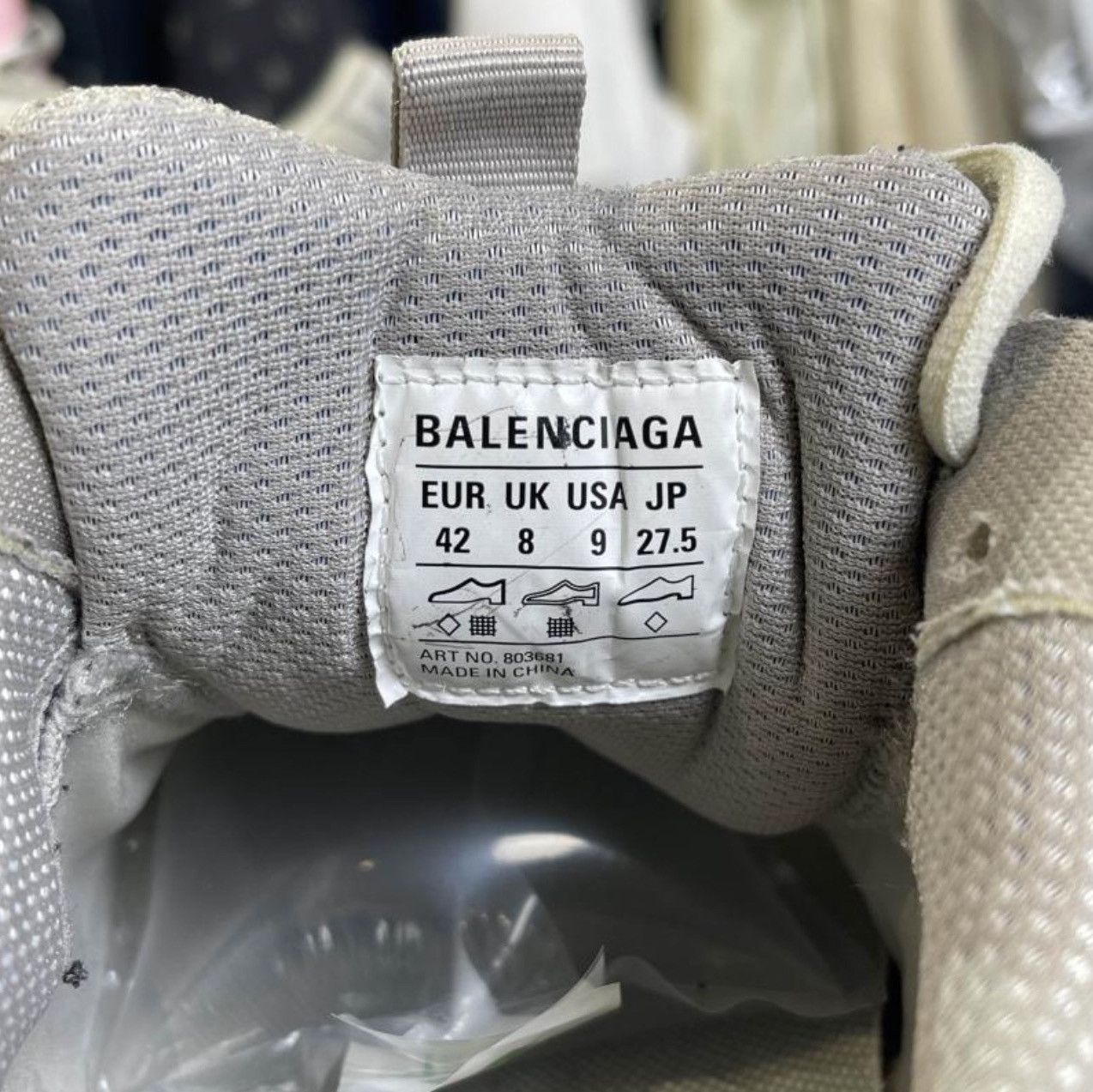 Balenciaga Balenciaga Stapler Low-Top Sneakers US 9 / EU 42 Size US 9 / EU 42 - 5 Thumbnail