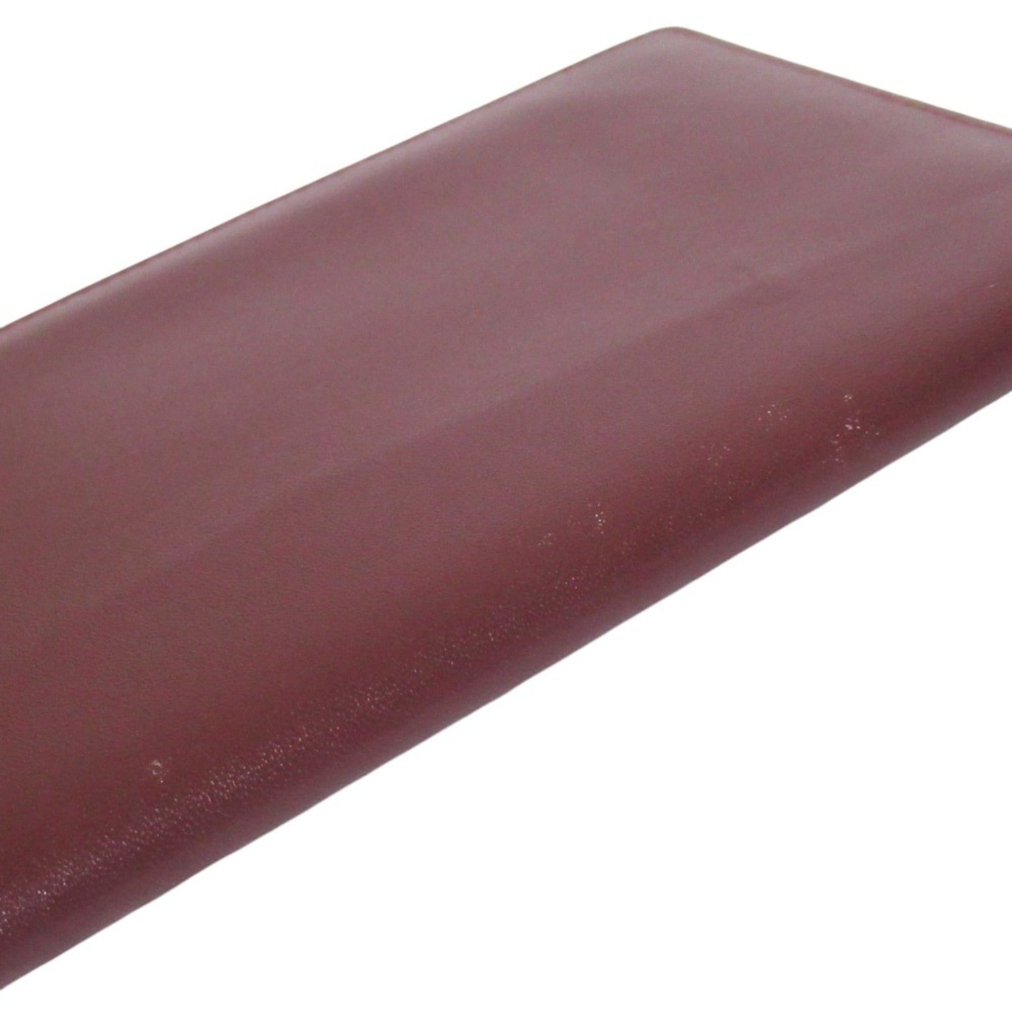 Cartier Cartier Must Line Bi-fold Long Wallet, Bordeaux, Men's/Women's Size ONE SIZE - 3 Thumbnail
