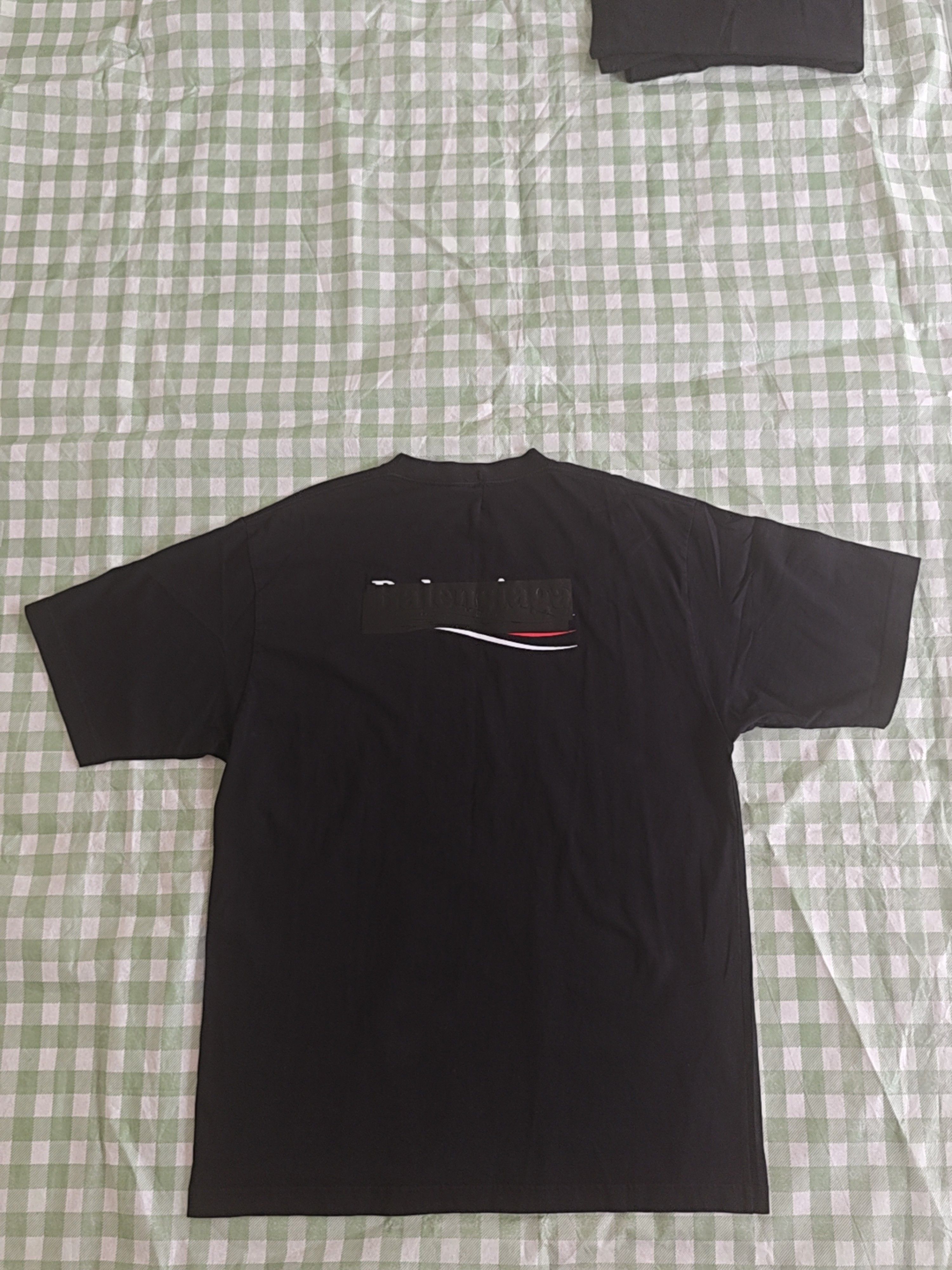 Balenciaga Balenciaga Tape Logo T-Shirt Size S Size US S / EU 44-46 / 1 - 2 Thumbnail