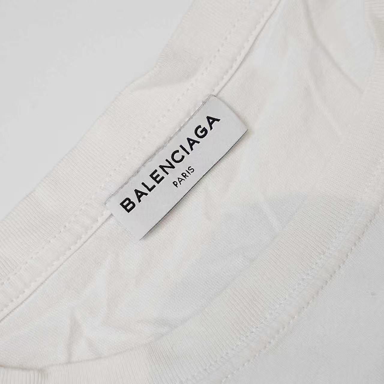 Balenciaga Balenciaga Logo T-Shirt Size L Size US L / EU 52-54 / 3 - 3 Thumbnail