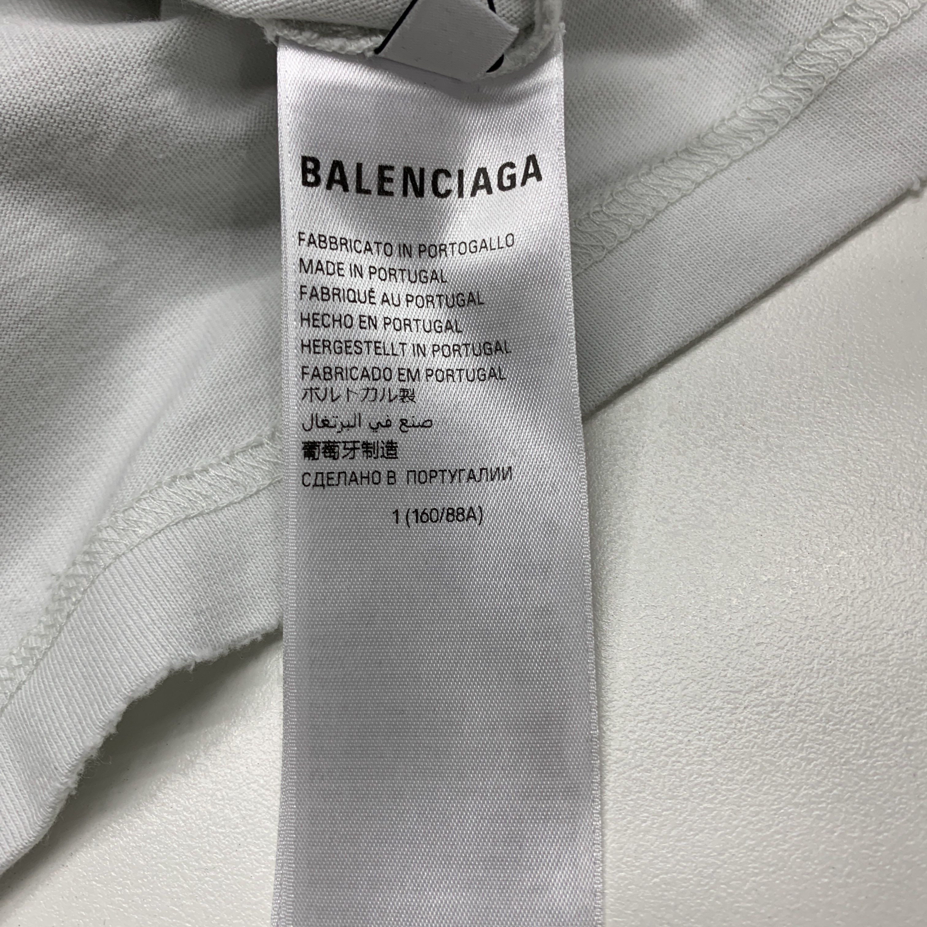 Balenciaga Balenciaga Logo T-Shirt Size S Size US S / EU 44-46 / 1 - 4 Thumbnail