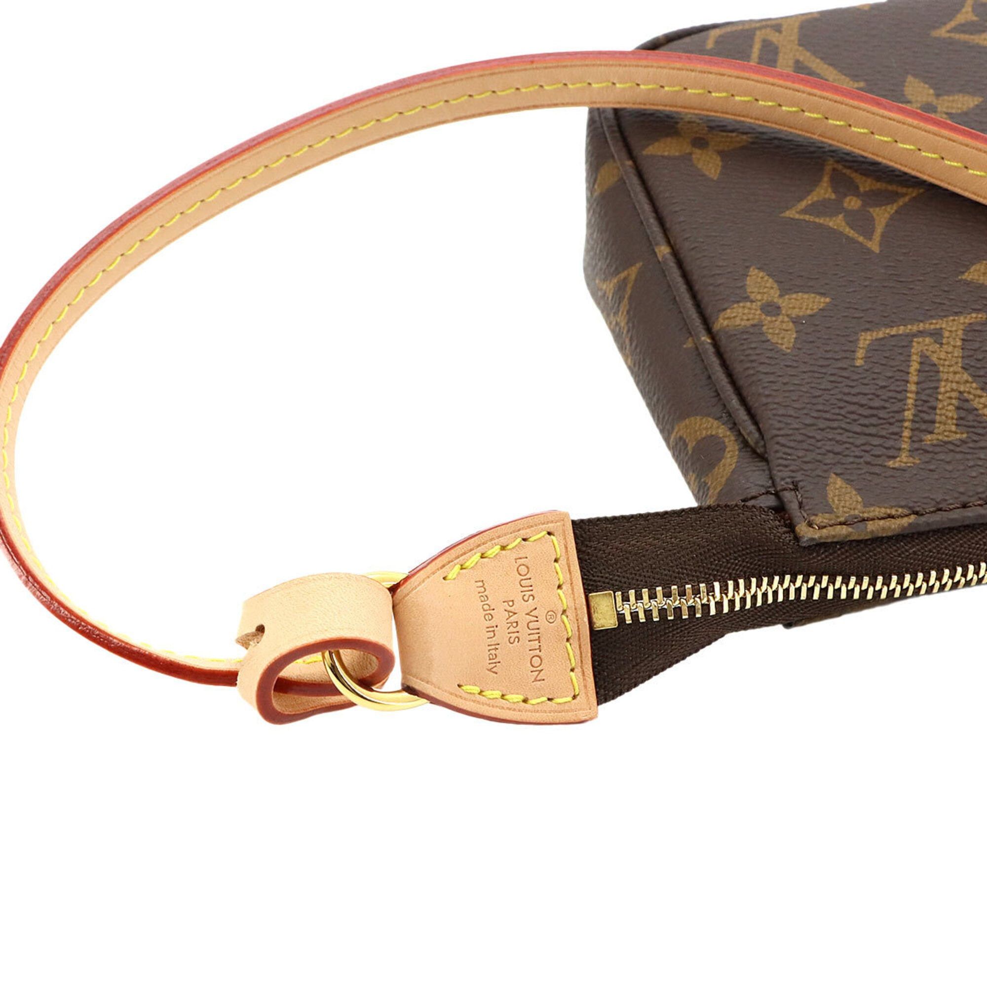 Louis Vuitton Louis Vuitton Monogram Pochette Accessoires Handbag, Brown, M82766, RFID, Gold Hardware. Size ONE SIZE - 7 Thumbnail