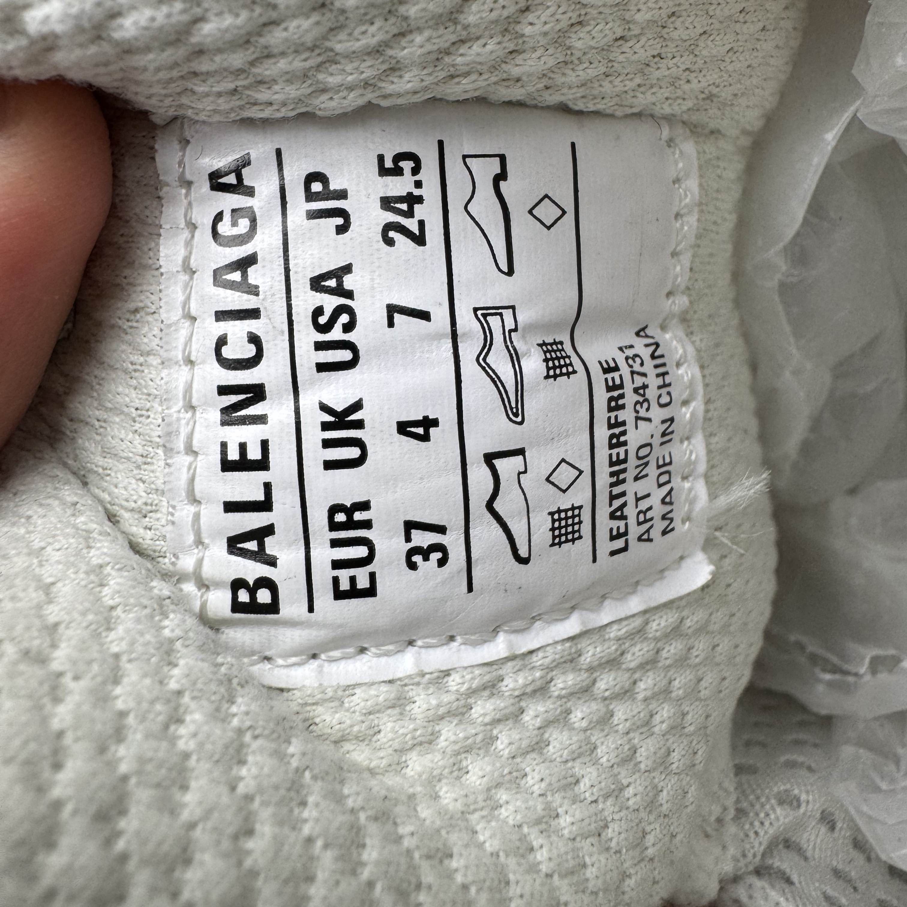 Balenciaga Balenciaga 3XL Low-Top Sneakers Beige Size 37 Size US 7 / IT 37 - 5 Thumbnail