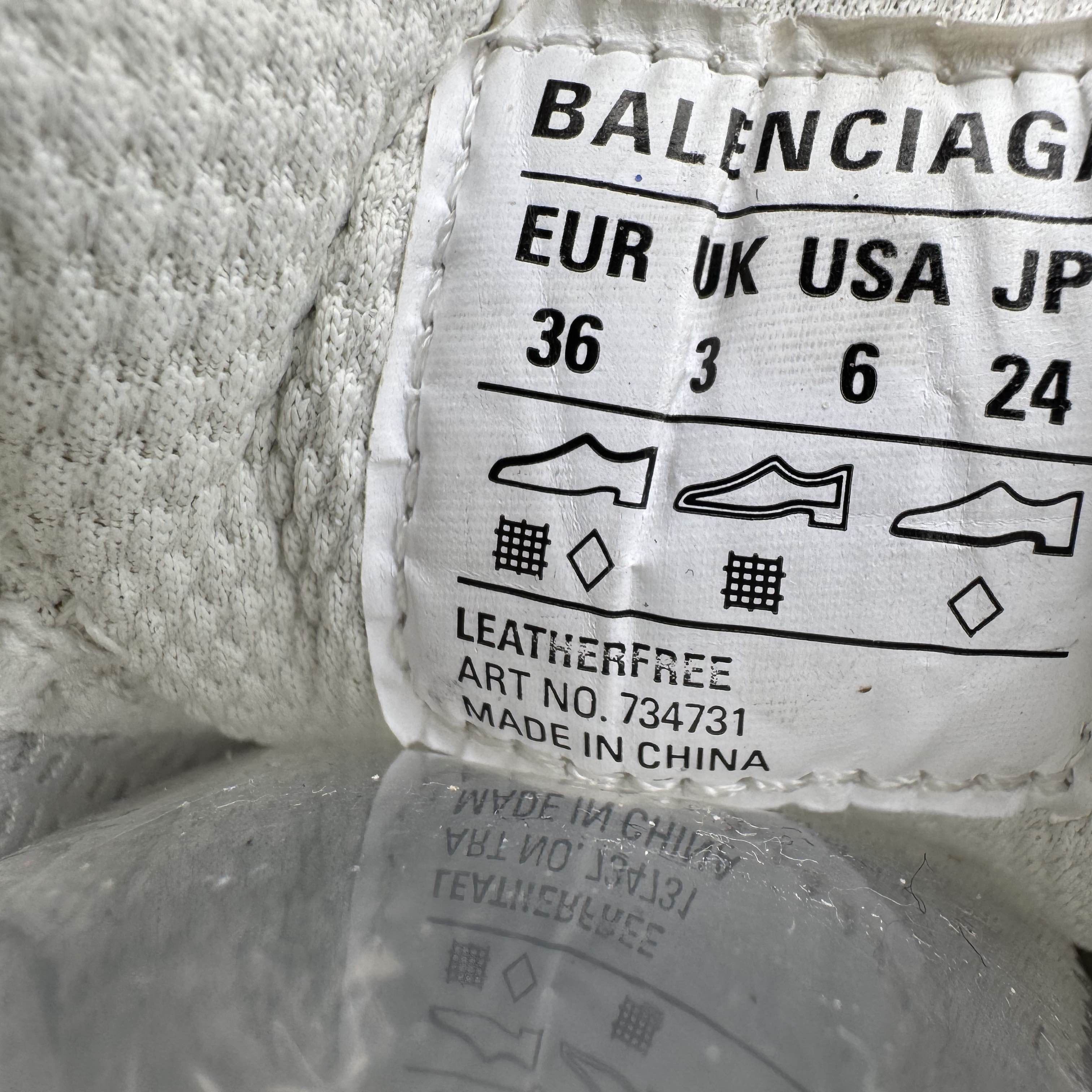 Balenciaga Balenciaga 3XL Low-Top Sneakers Size 36 Size US 6 / IT 36 - 5 Thumbnail