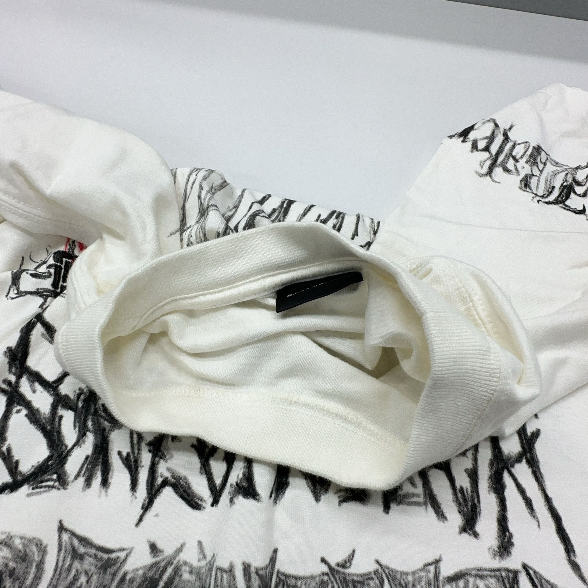 Balenciaga Balenciaga Graphic Logo T-Shirt Size XS Size US XS / EU 42 / 0 - 6 Thumbnail