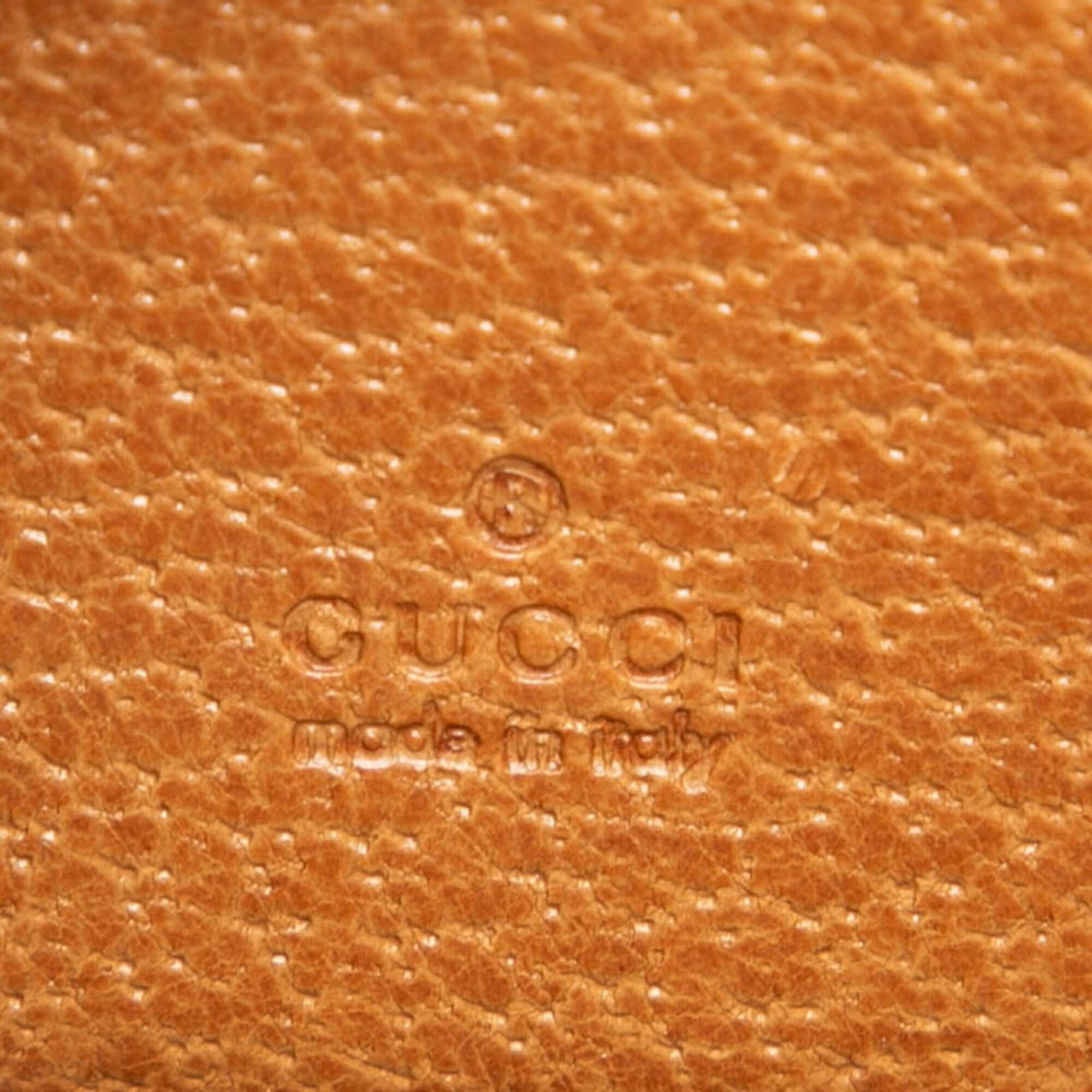 Gucci Gucci GG Canvas Wallet/Coin Purse/Card Case 112665 Pink Brown Leather Women's GUCCI Size ONE SIZE - 5 Thumbnail