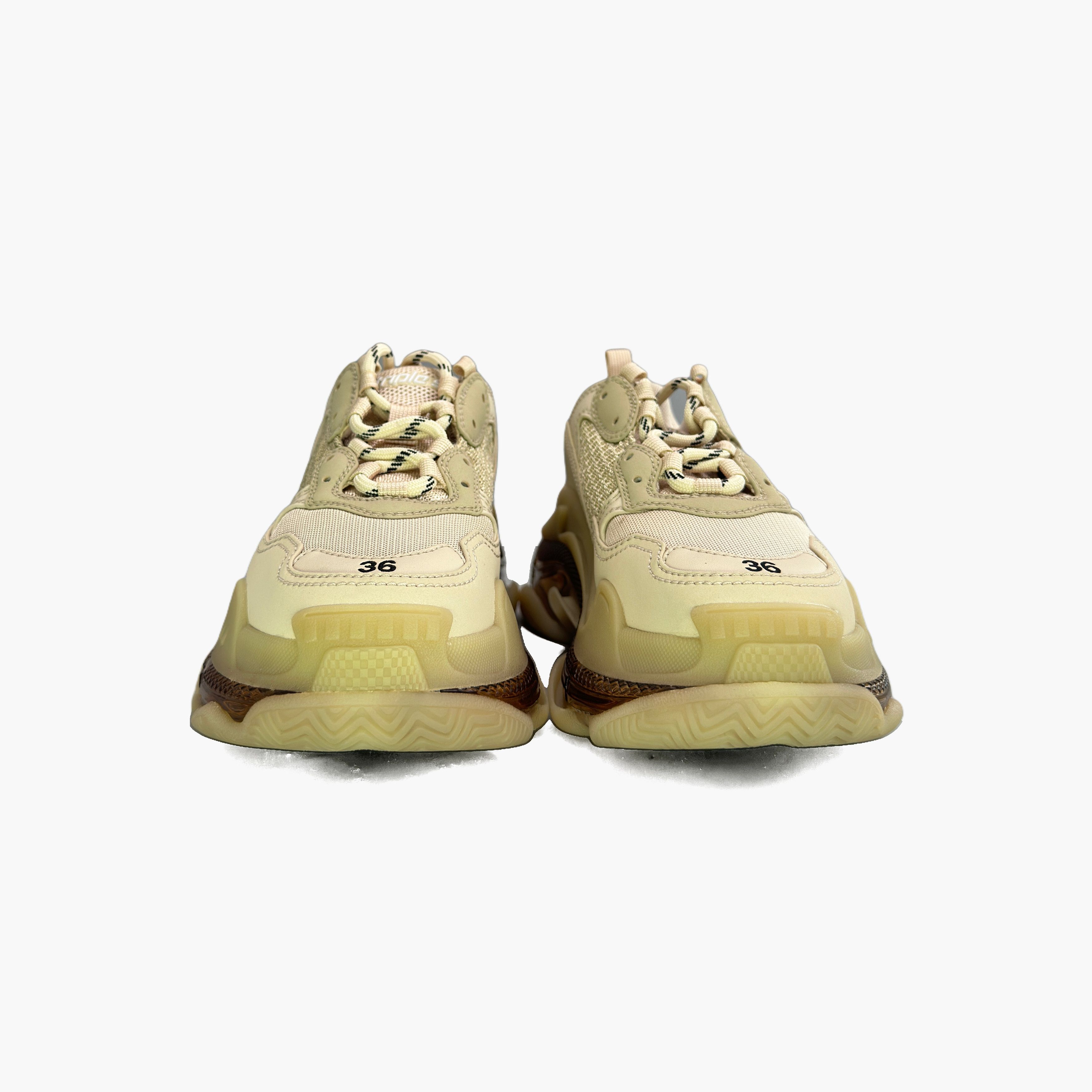 Balenciaga Balenciaga Triple S Sneakers Beige Size 36 Size US 6 / IT 36 - 5 Thumbnail