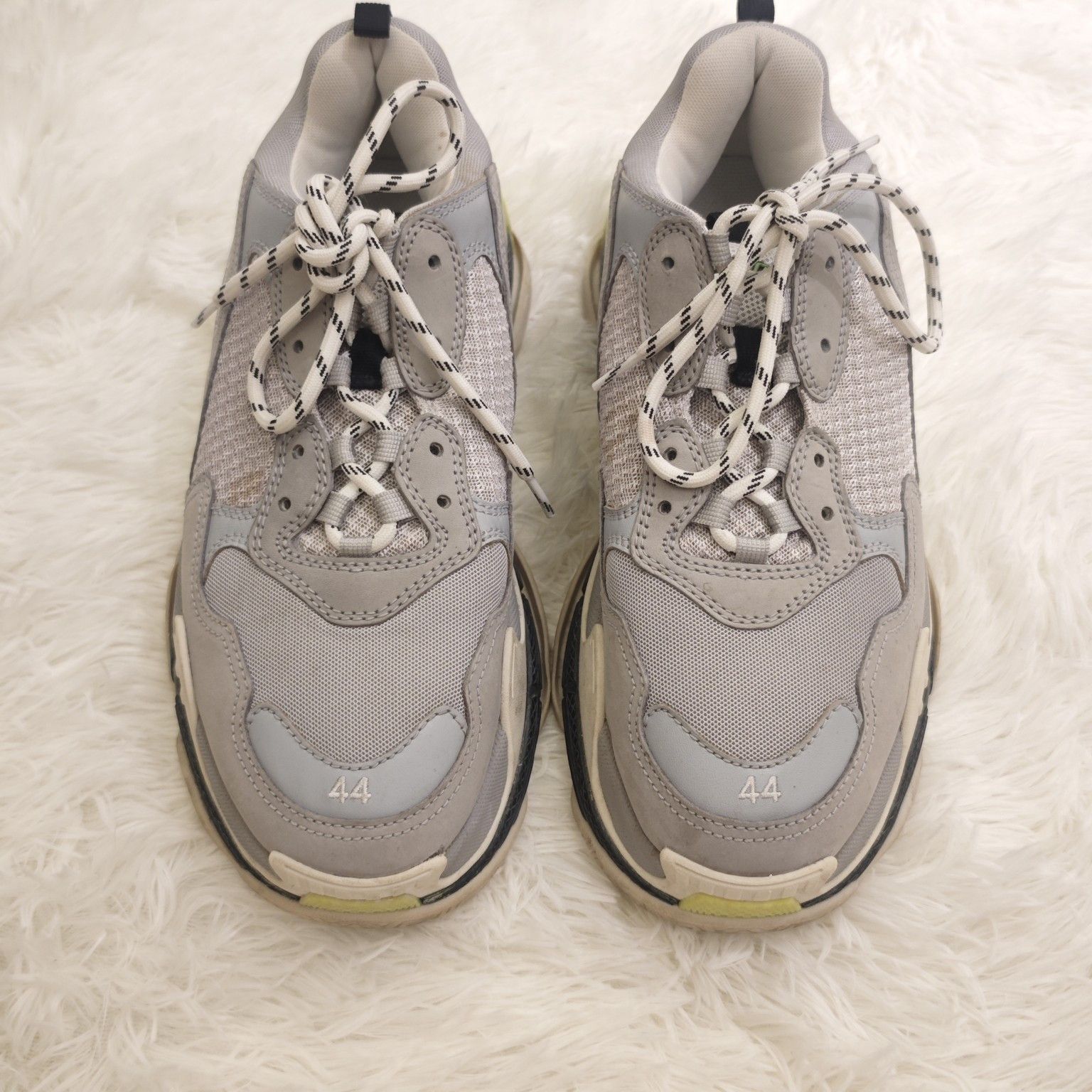 Balenciaga Balenciaga Triple S Low-Top Sneakers Size 11 Size US 11 / EU 44 - 2 Thumbnail