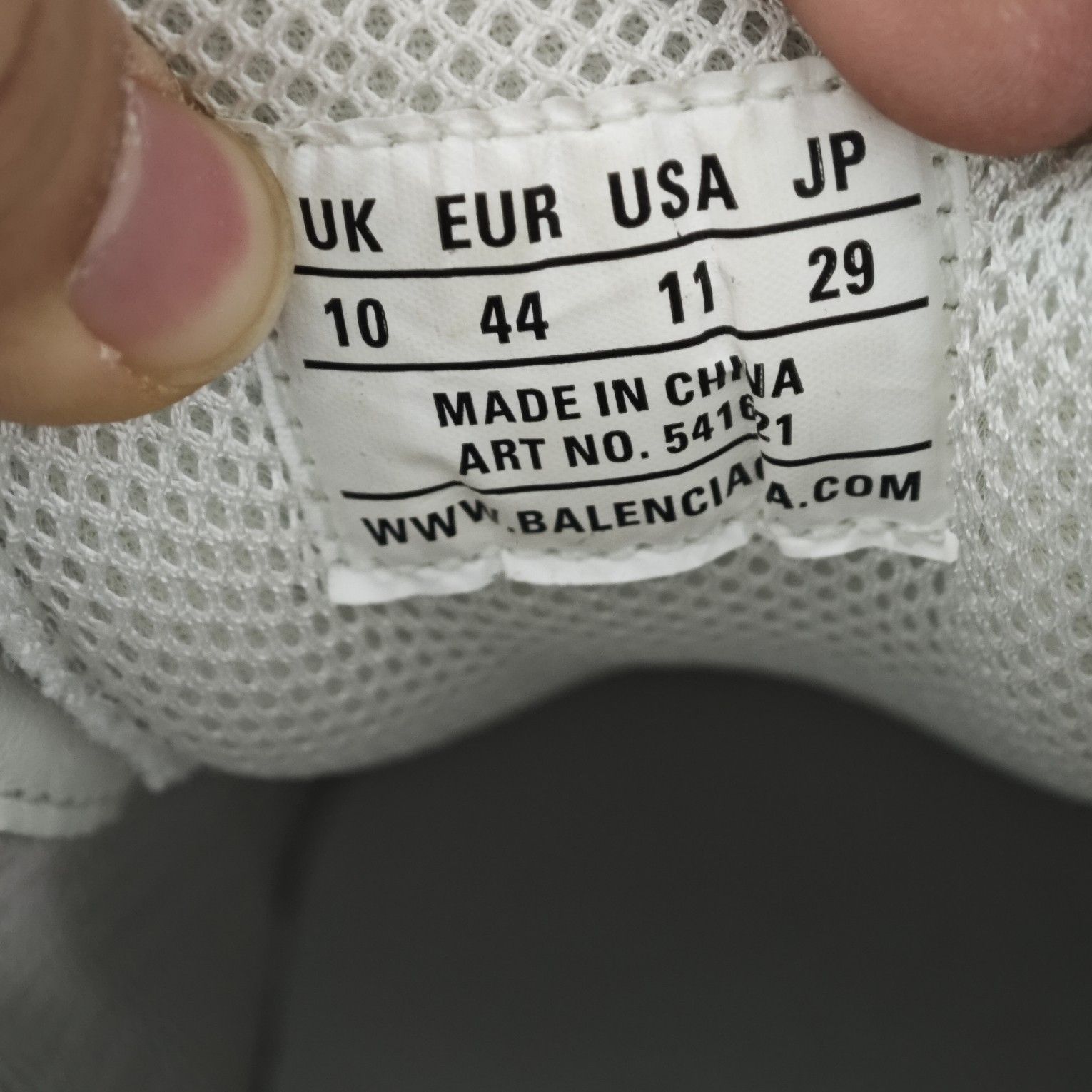 Balenciaga Balenciaga Triple S Low-Top Sneakers Size 11 Size US 11 / EU 44 - 5 Thumbnail
