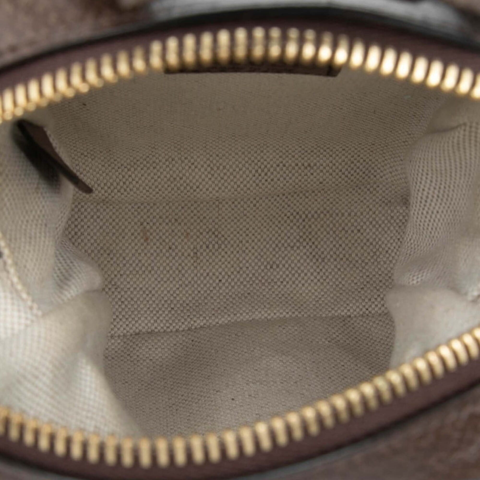 Gucci Gucci Jumbo GG Handbag Shoulder Bag 2WAY 696072 Beige Brown Canvas Leather Women's GUCCI Size ONE SIZE - 4 Thumbnail