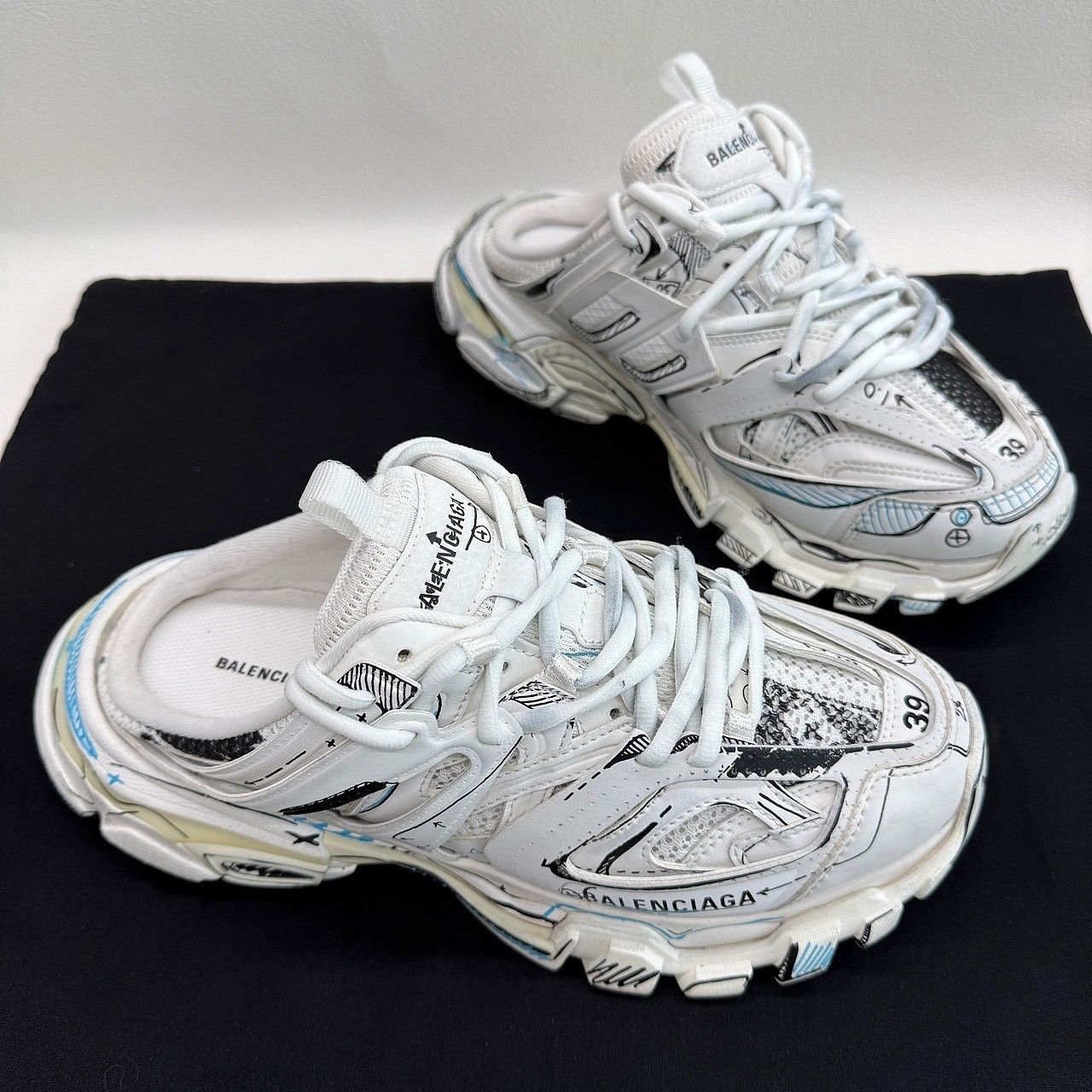 Balenciaga Balenciaga Track Mules Size 39 Size US 9 / IT 39 - 6 Thumbnail